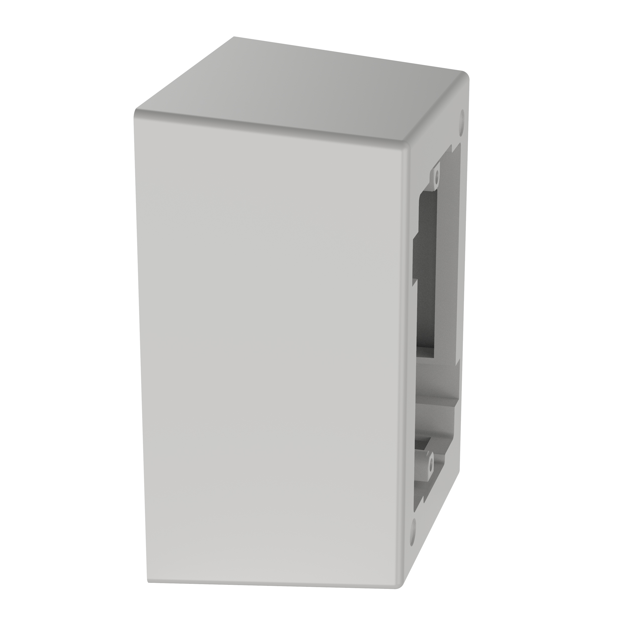 Surface Raceway, Low Voltage Junction Box, 1-gang, White