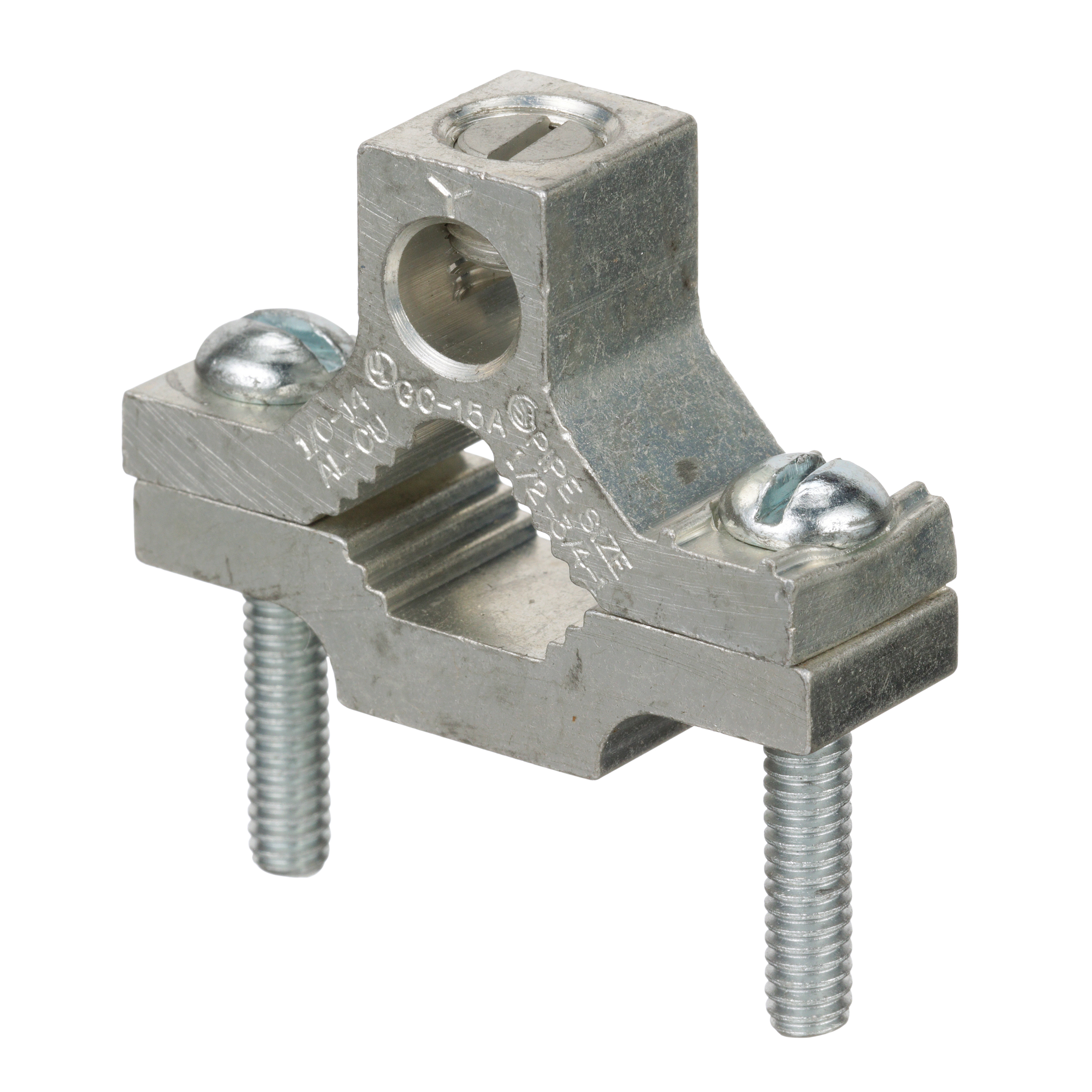 Al Topraklama Kelepçesi, Çift Dereceli, 14-1/0 AWG, 25'li Paket