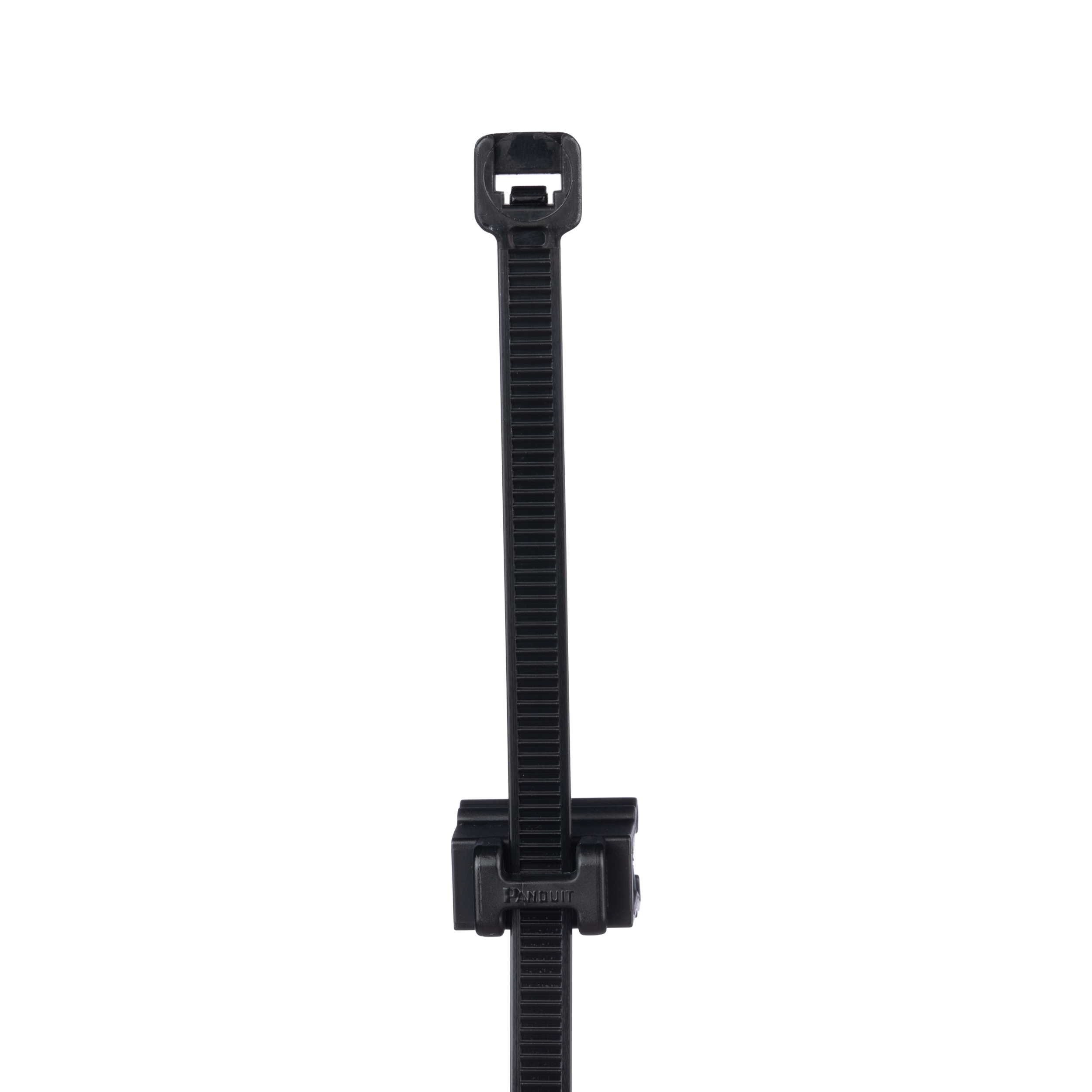 Kenar Klipsi/Kablo Bağı (Üst), Siyah, Yüksek Isı/UV PA6.6, 0.7-3mm, 0°, 500'lü Paket