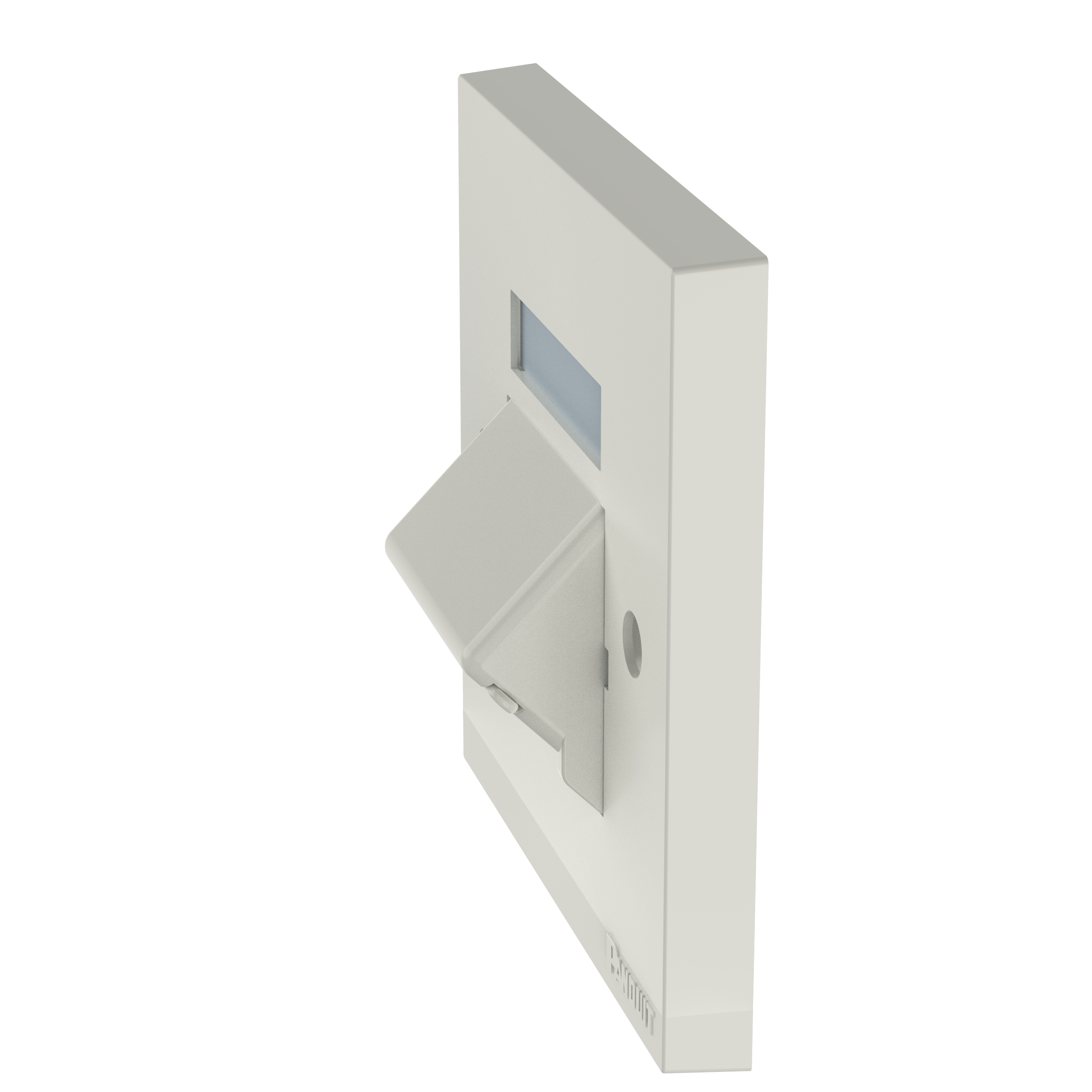 Mini-Com® Faceplate Frame, 2 Port, Off White