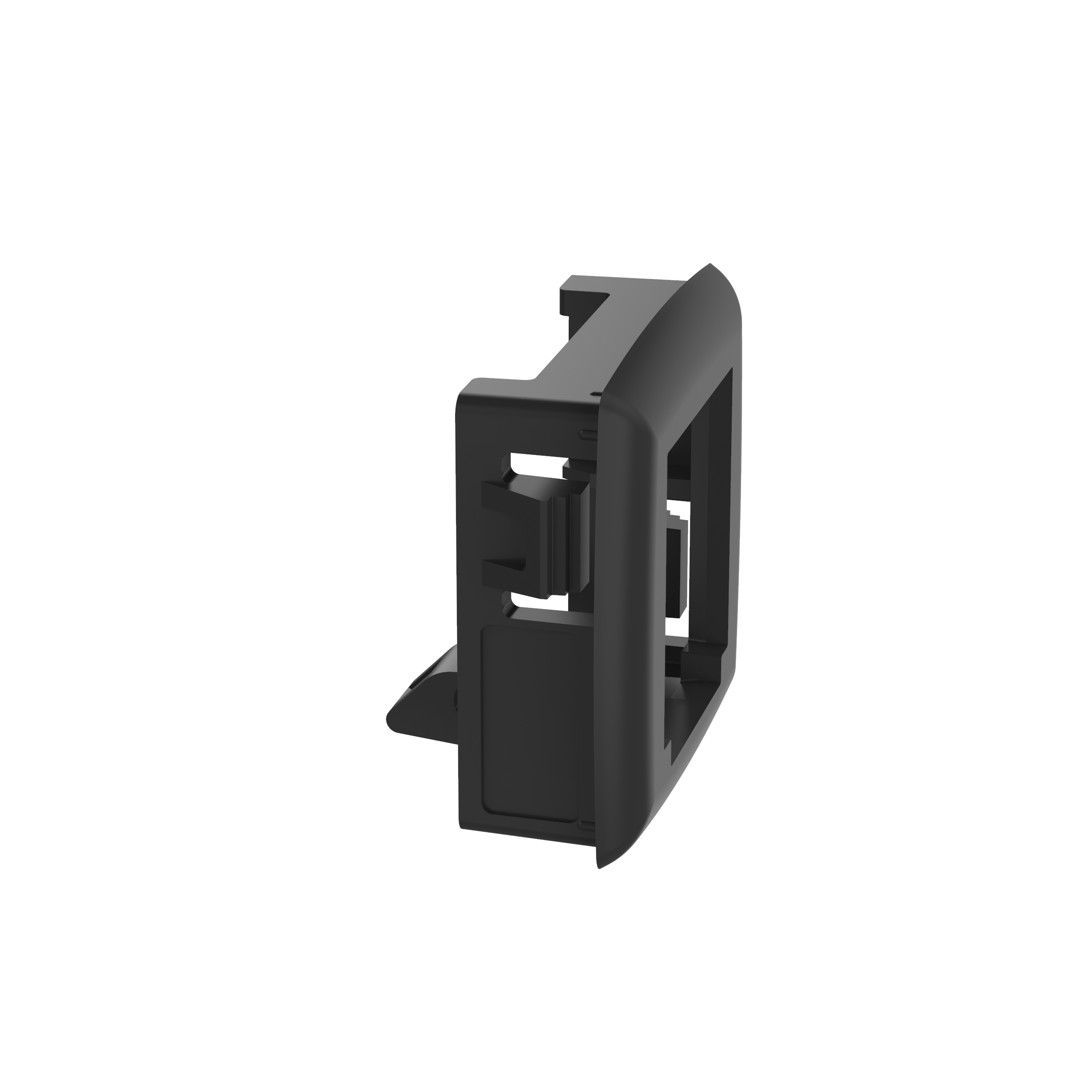 Mini-Com® Adaptör, 1 Port, Siyah