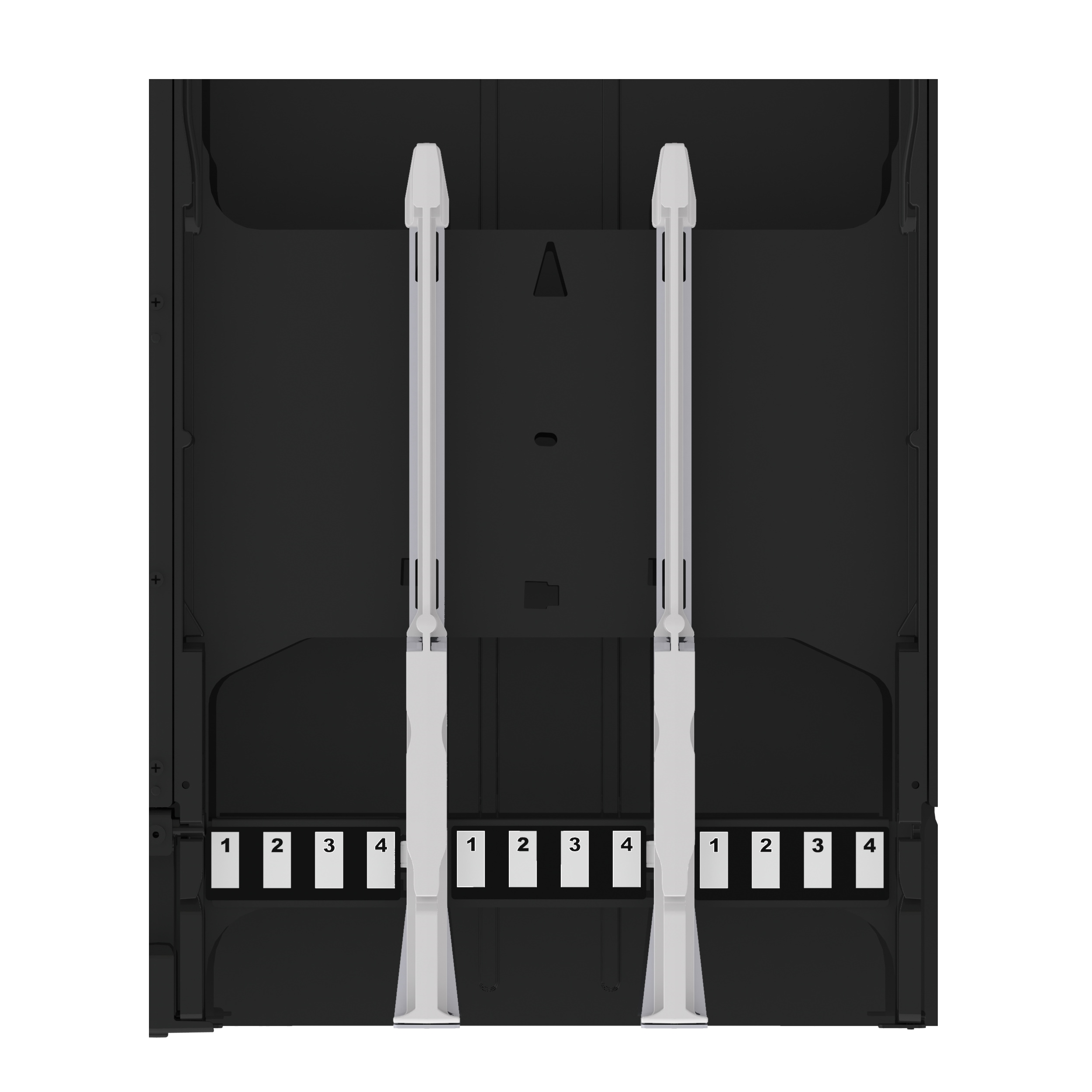 HD Flex™ Tray Label, 4 Port Cassette Configuration, 72 Labels
