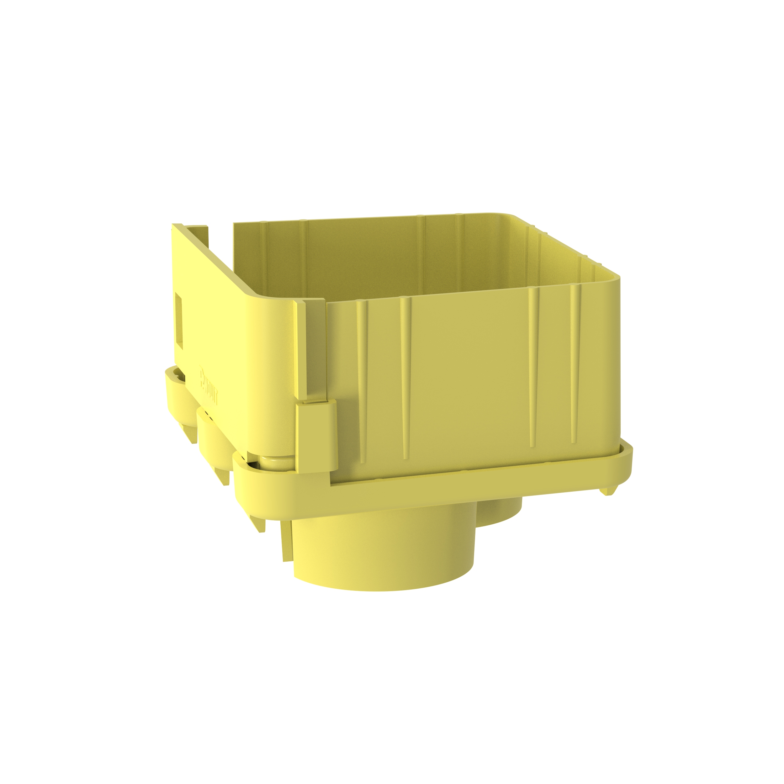 FiberRunner® 2-Port Spillout, 4x4, Yellow