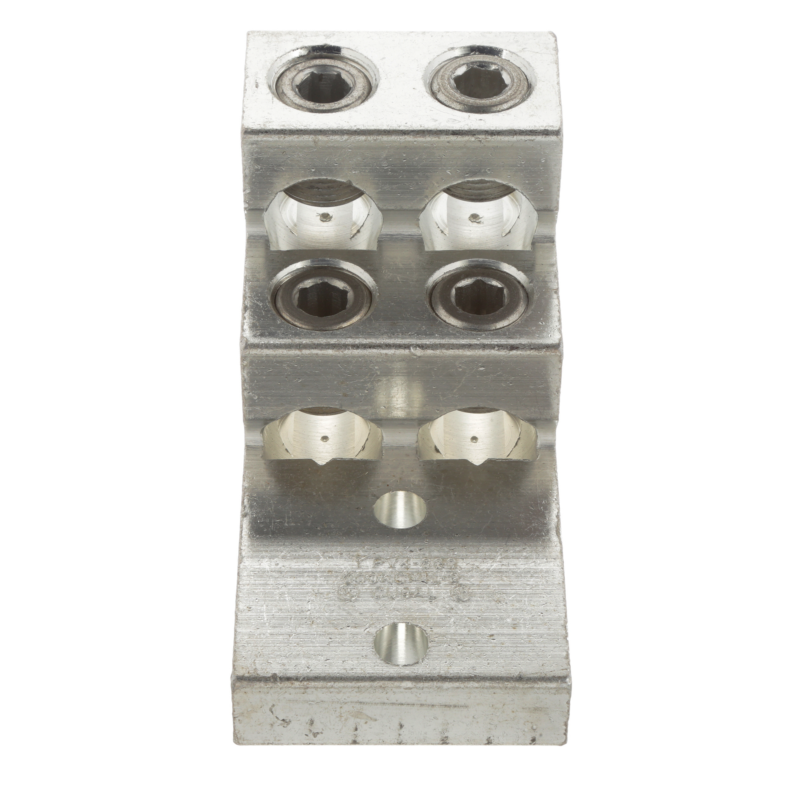 Cosse alu 2 trou 2AWG-600kcmil