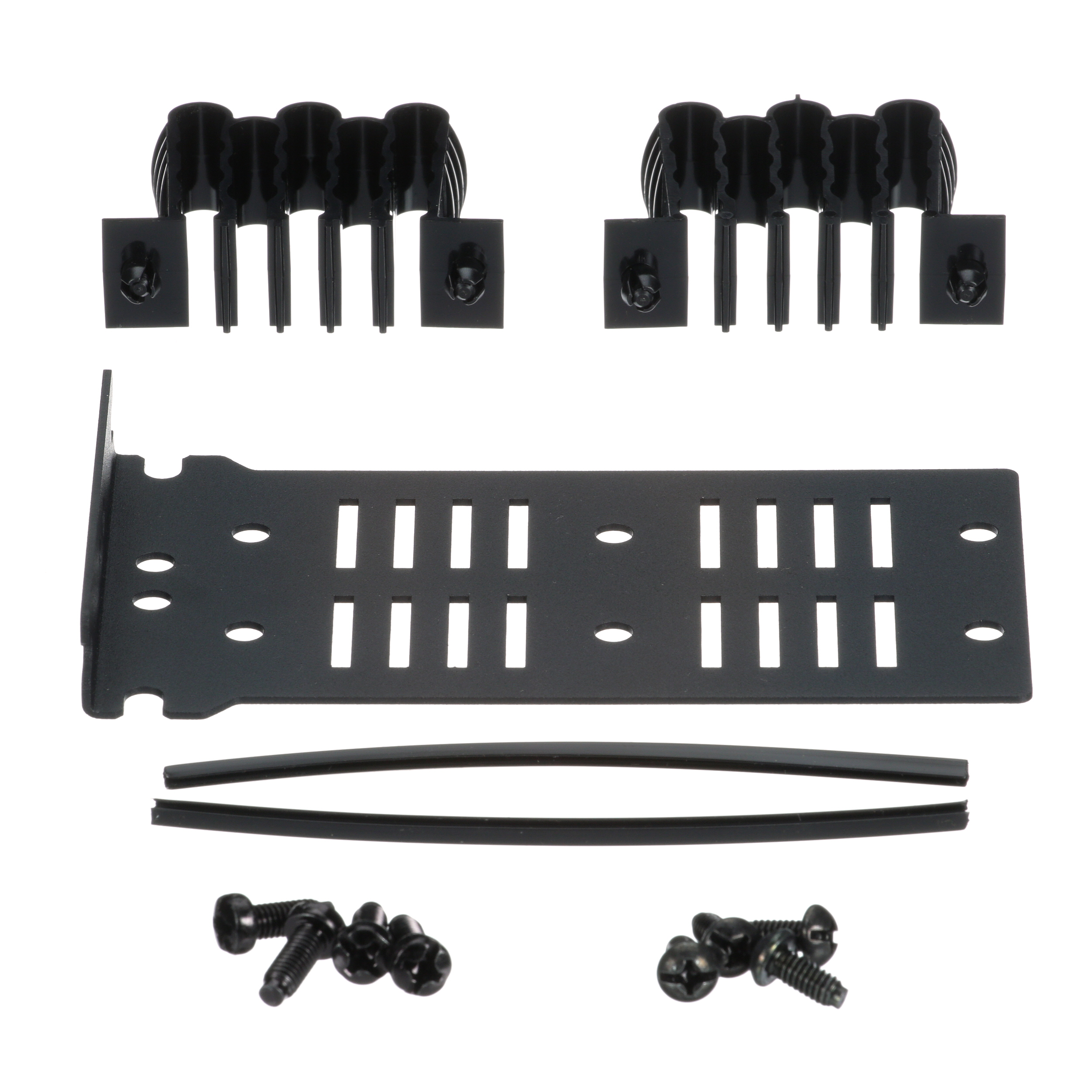 UNVRSL REAR CBLMGR; 18-POS TRNSTNMGR (QTY 2), SCREWMOUNT BRKT