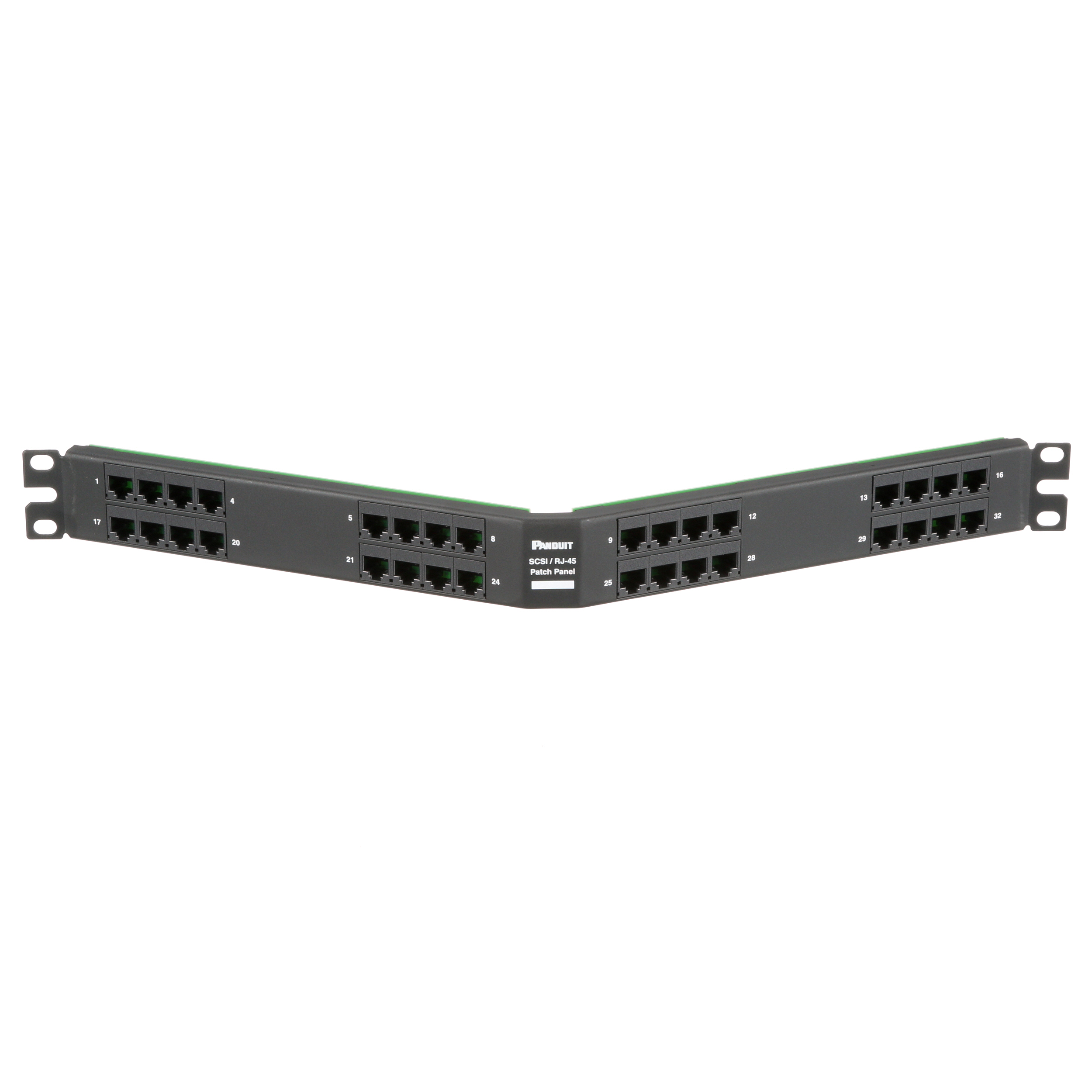 RJ45-VHD68 SCSI Angled Patch Panel Kit