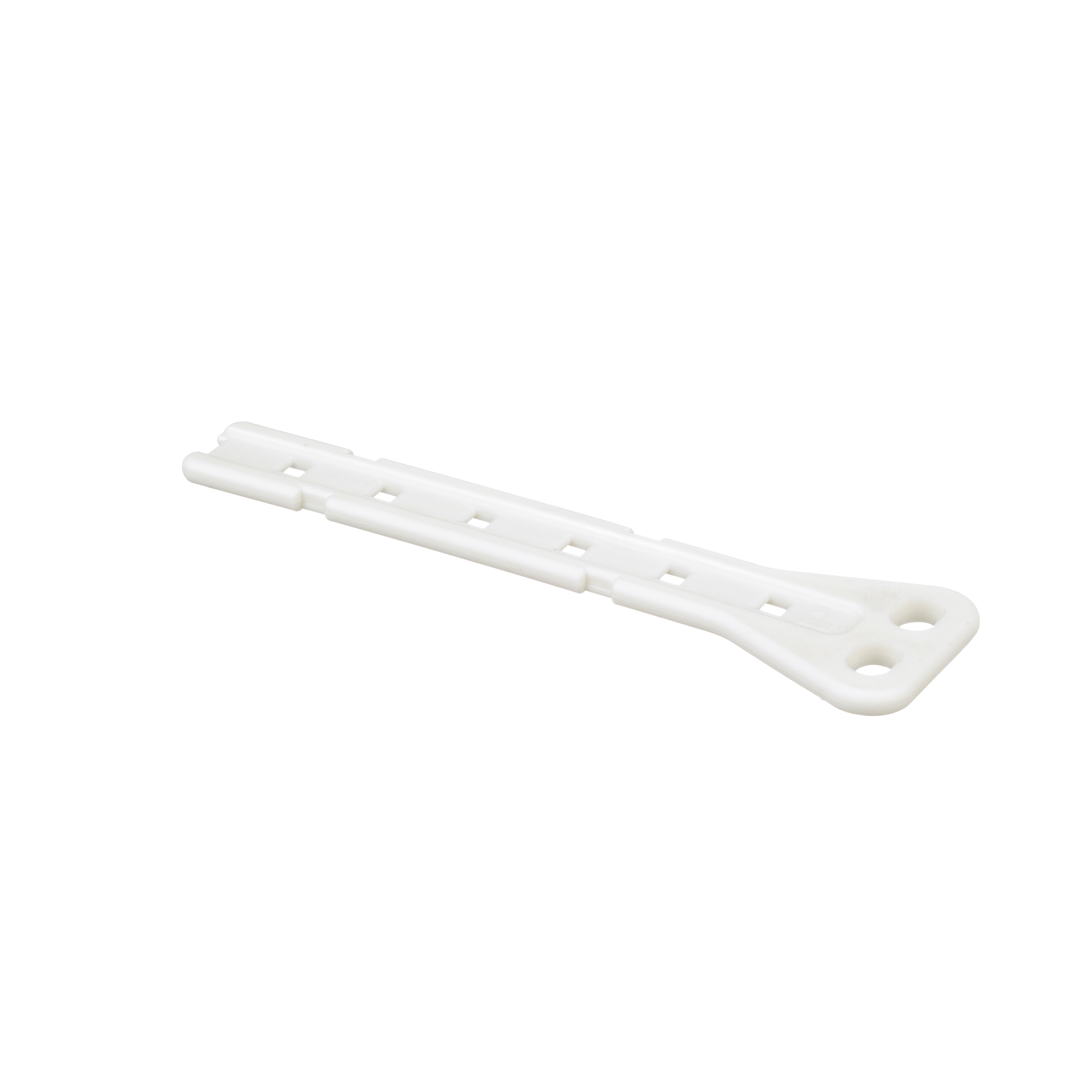 Düz Bağlantı Elemanı, Doğal, V-0 PA 6.6, Vida, 137.7x50.3mm, 5'li Paket