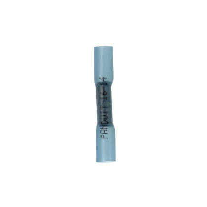 Uç Birleştirmesi, Mavi, Büzülmeli, 1.5-2.5mm² Kablo, 25'li Paket