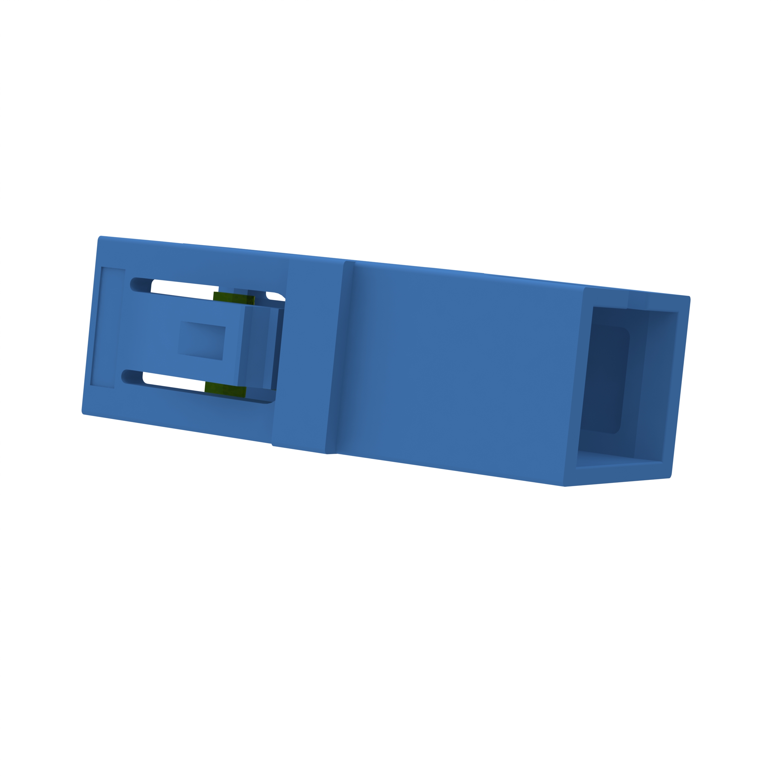 Mavi SC, Tek Modlu Simplex Fiber Adaptör