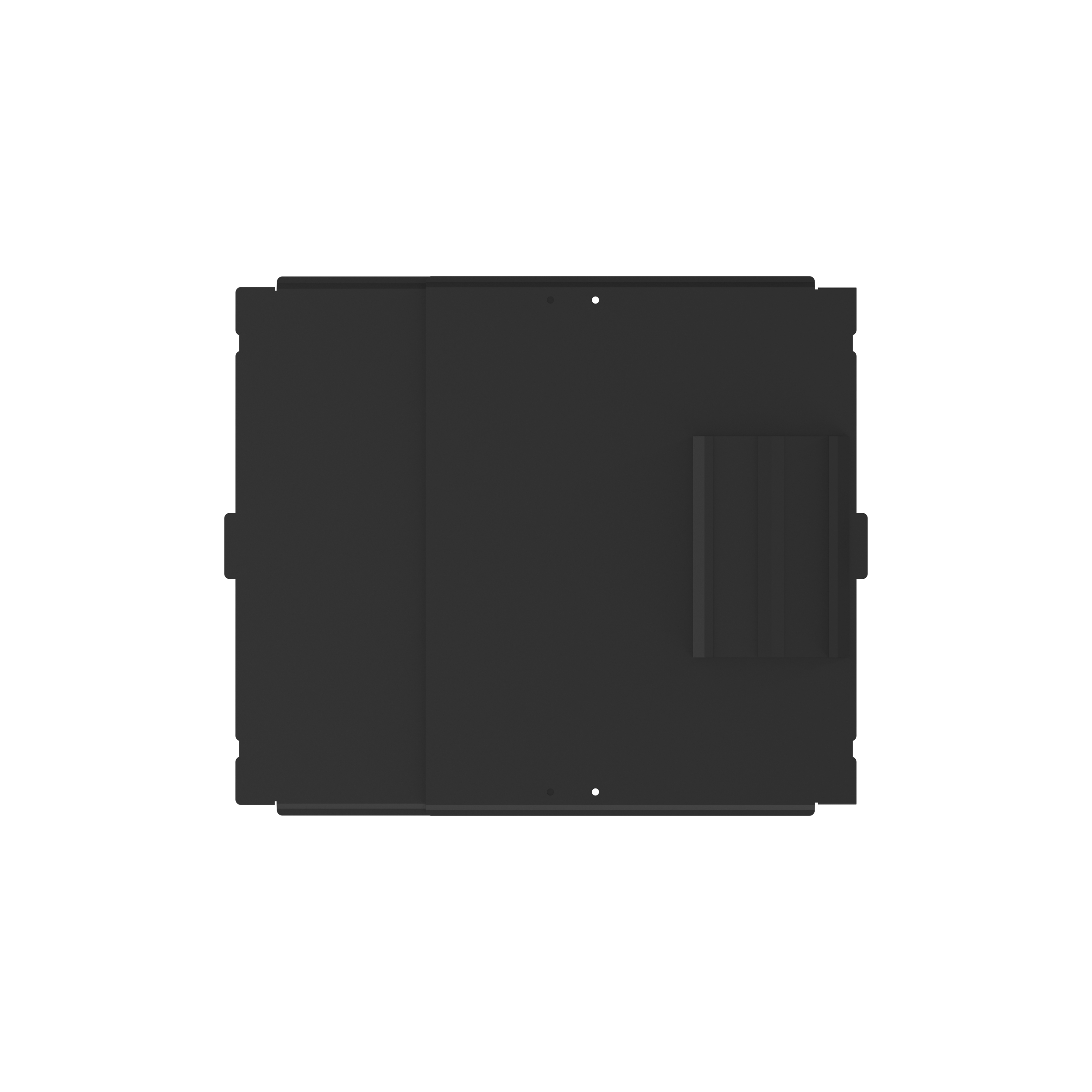 R4P Adjustable Top Cap, 30"-36" Width, White