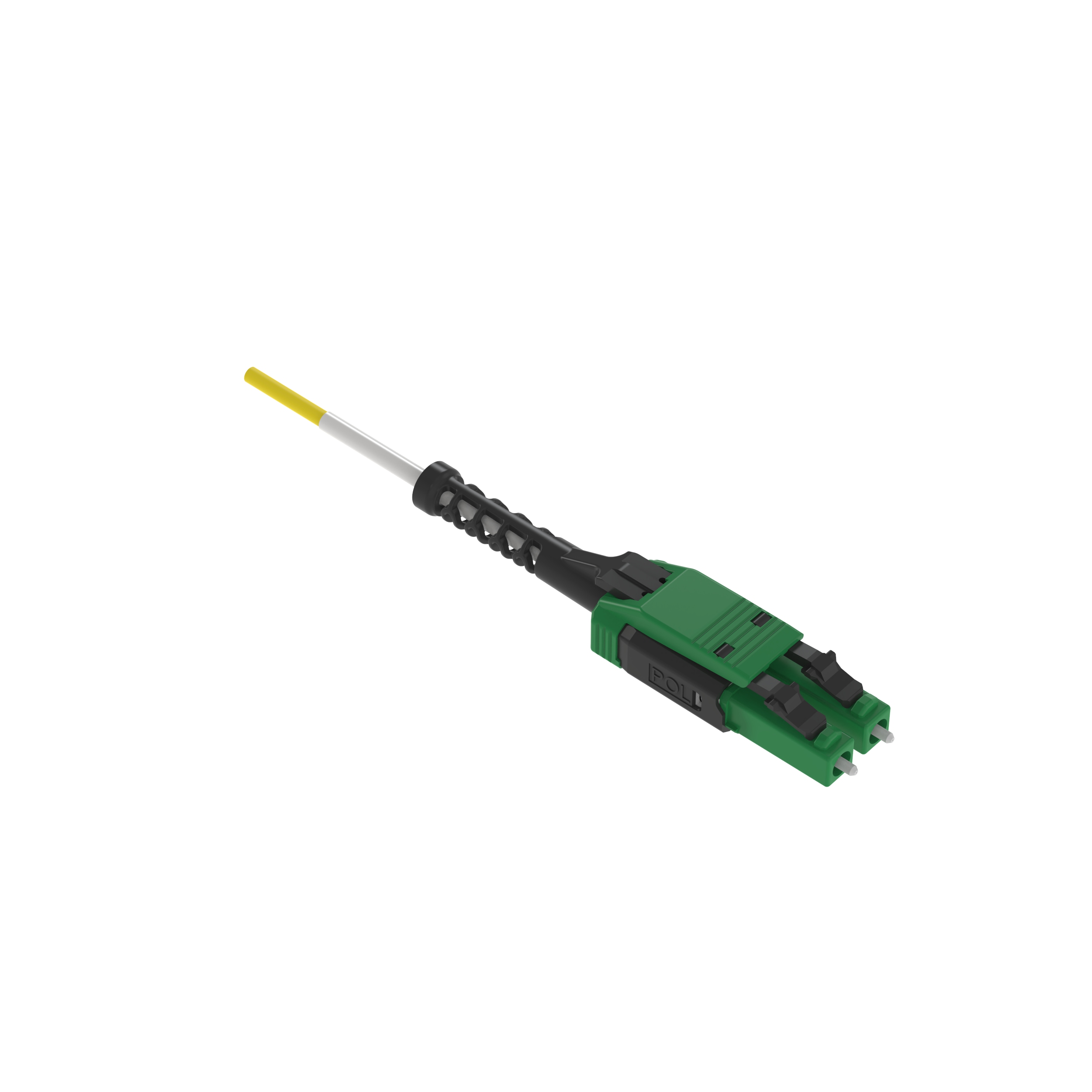 OS2 2f 2mm PC OFNP LC APC Uniboot /LC AP