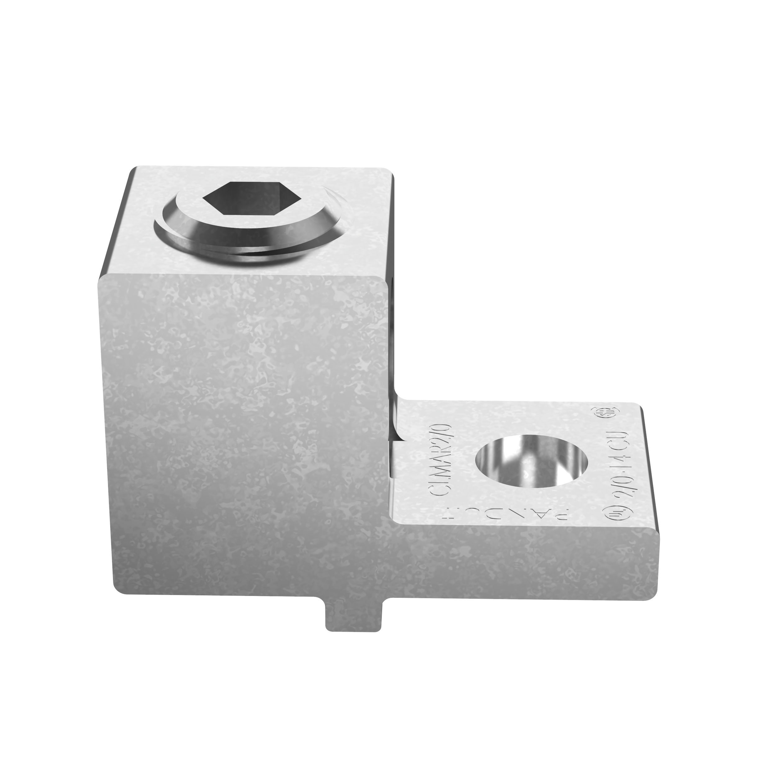 Mech. Lug, Anti-Rotational, Tin Plt Copper, PK25