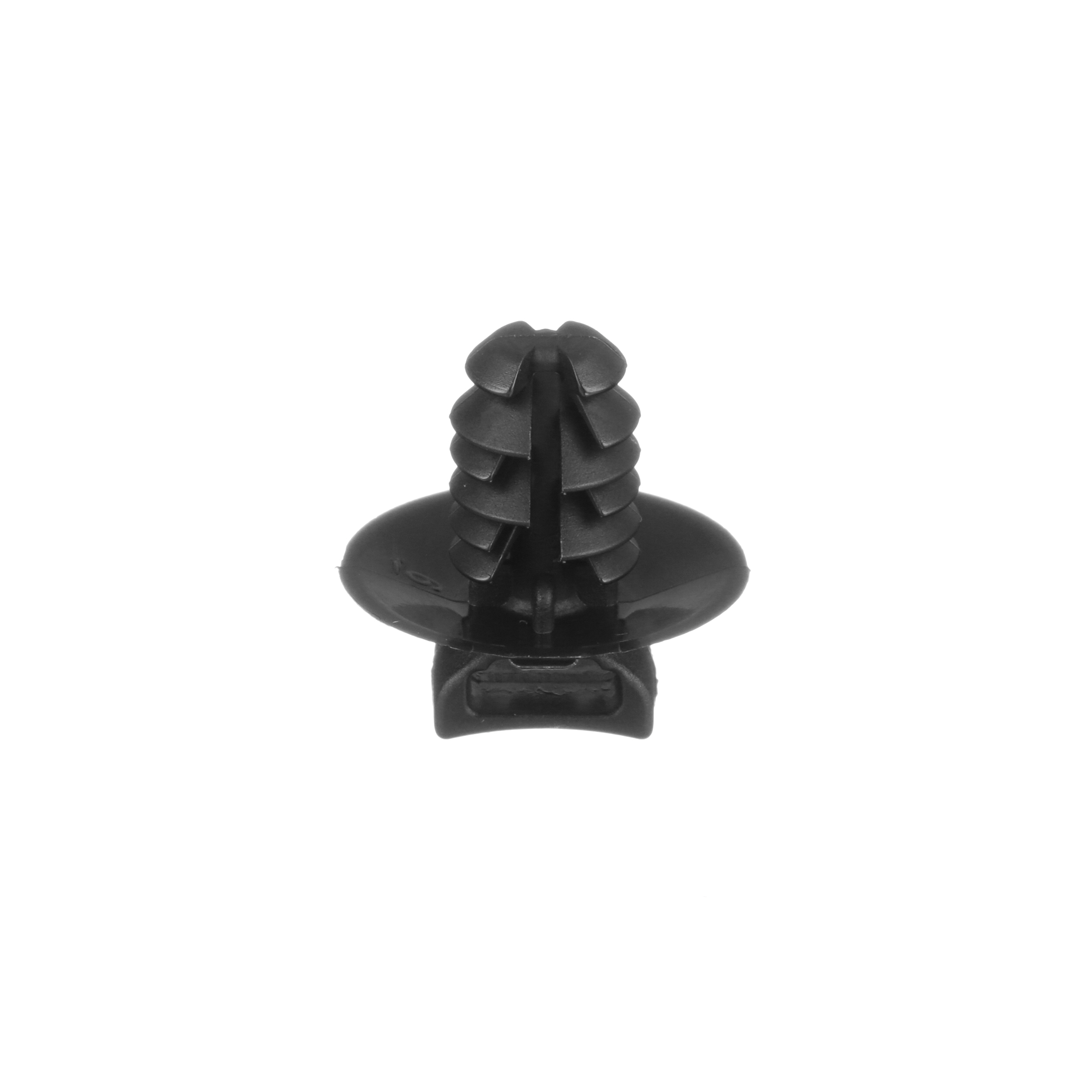 Embase pied de sapin  dia perçage pan 6,3-7,1mm PA 6.6 Noir HT Cdt.1000