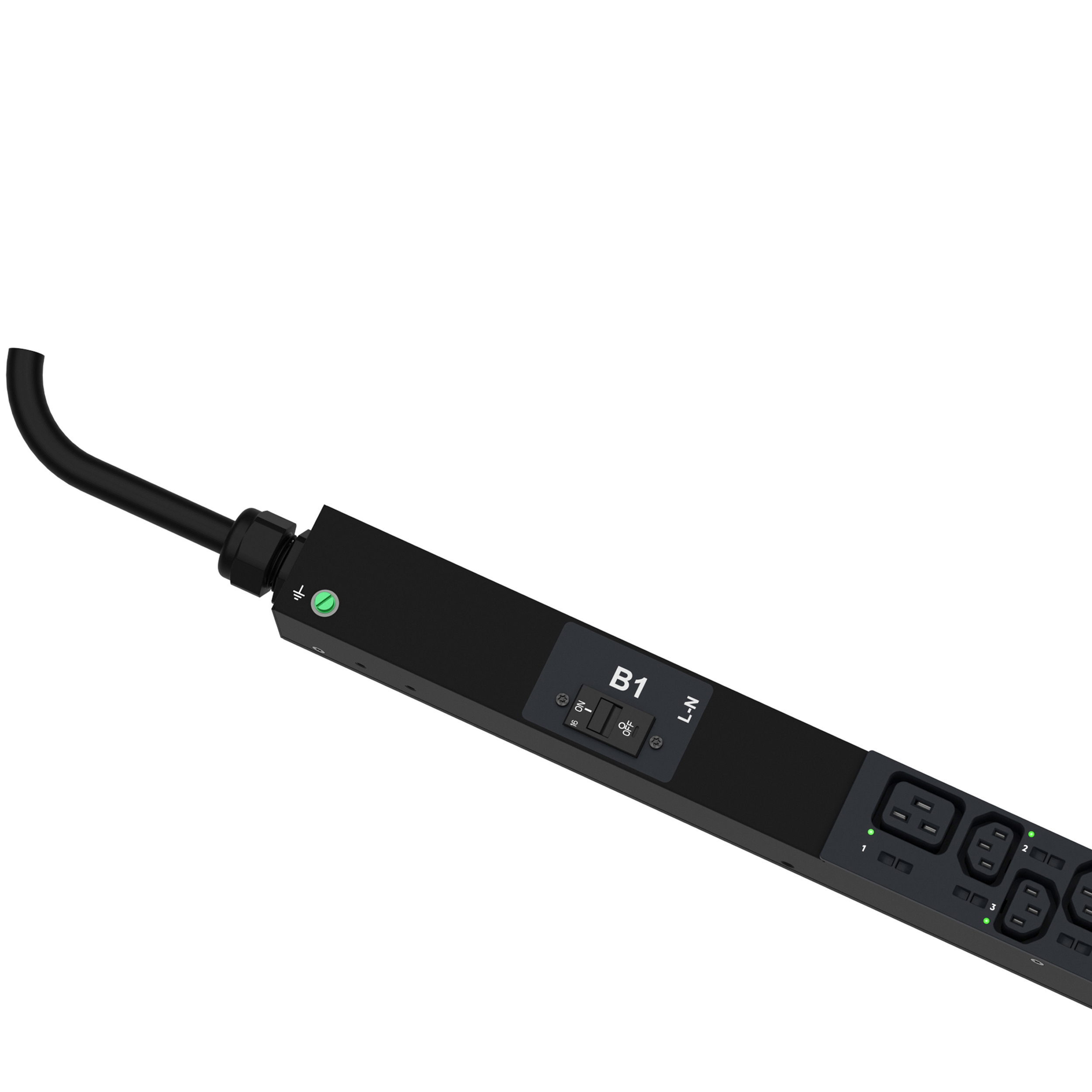 MS PDU, 32 Amper, 230 Volt, (20)C13, (4)C19, (IP44)