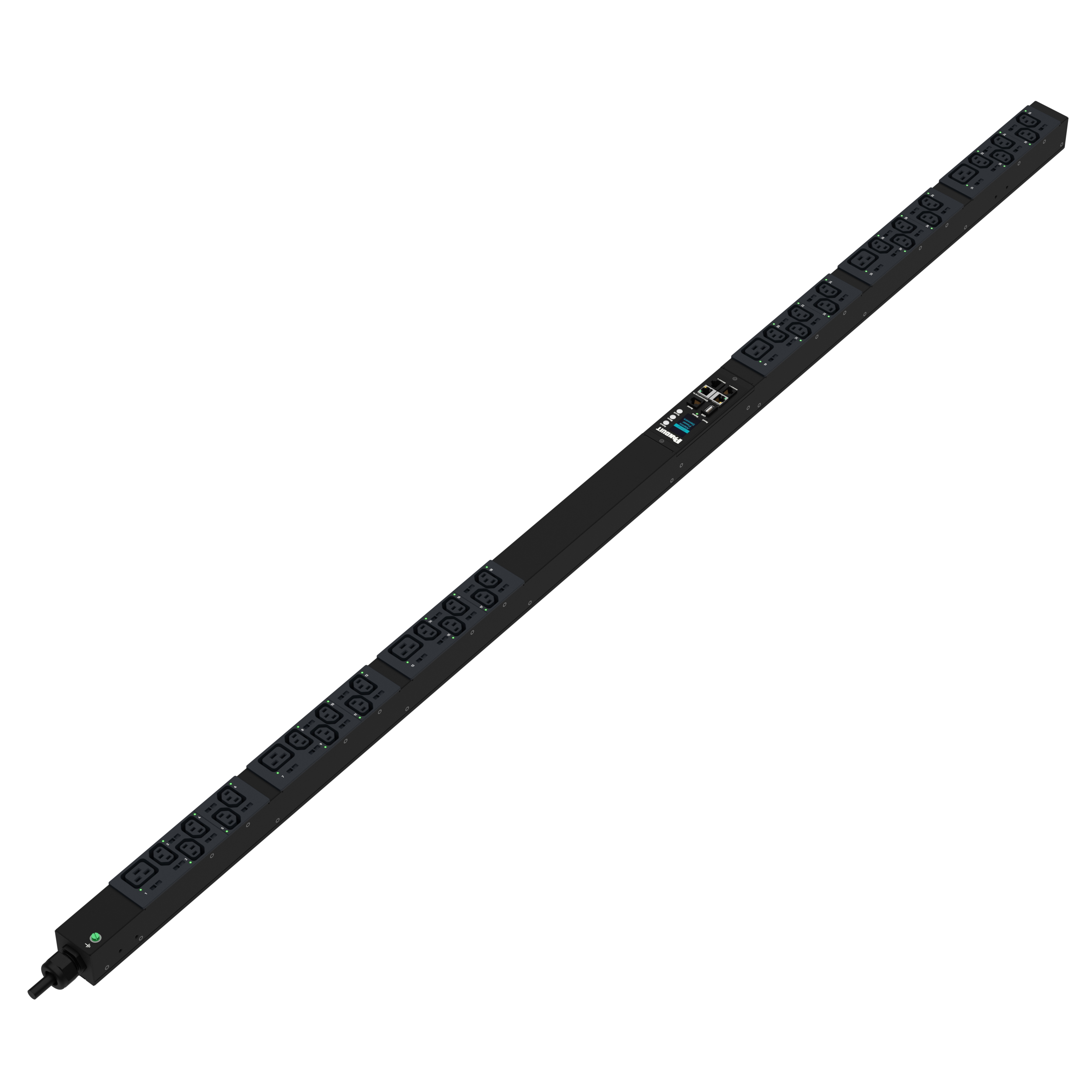 G6 MS PDU, 16AMP, (30)C13, (6)C19, IEC 60309 3P+N+E 6 saat