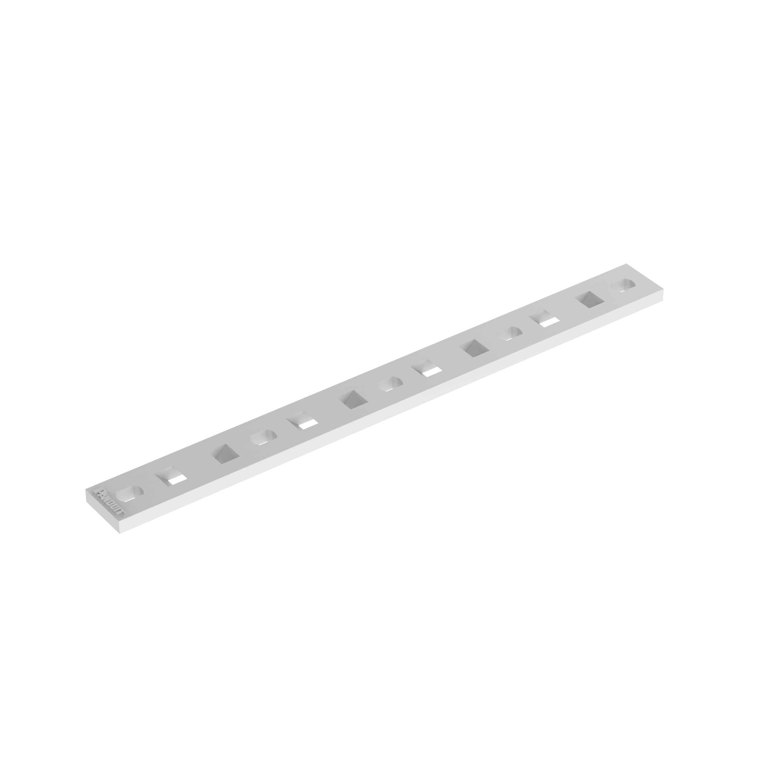 Çoklu Kablo Bağı Plakası, 4 Demet, M-S Kablo Bağları, #10 Vida (M5), 100'lü Paket
