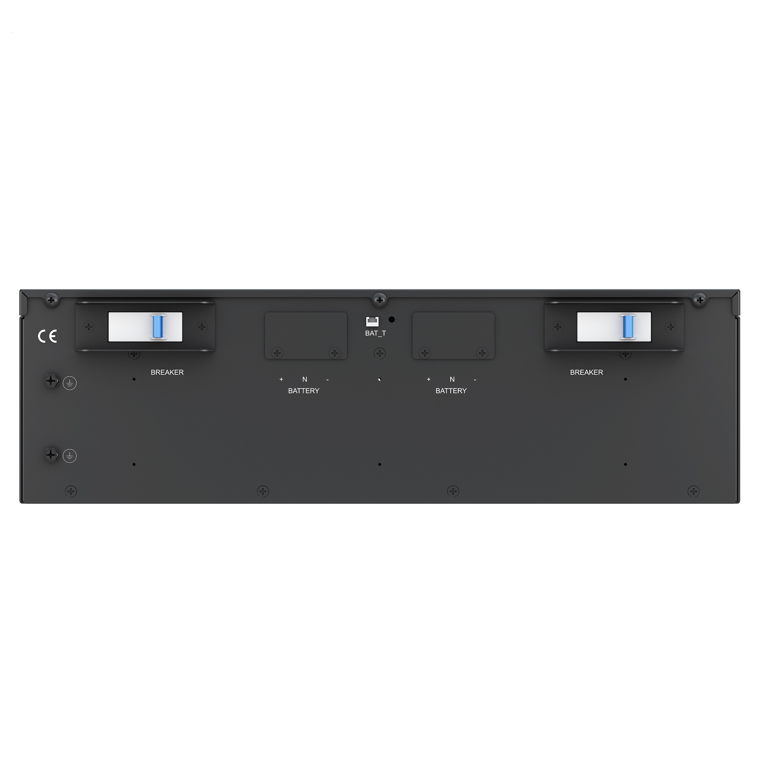 VRLA Harici Akü Paketi (EBP) 240V Şasi, Aküler ve Ray Seti Dahil, Sadece 5,6,10 KVA Tek Fazlı Kesintisiz Güç Kaynağı (UPS) için