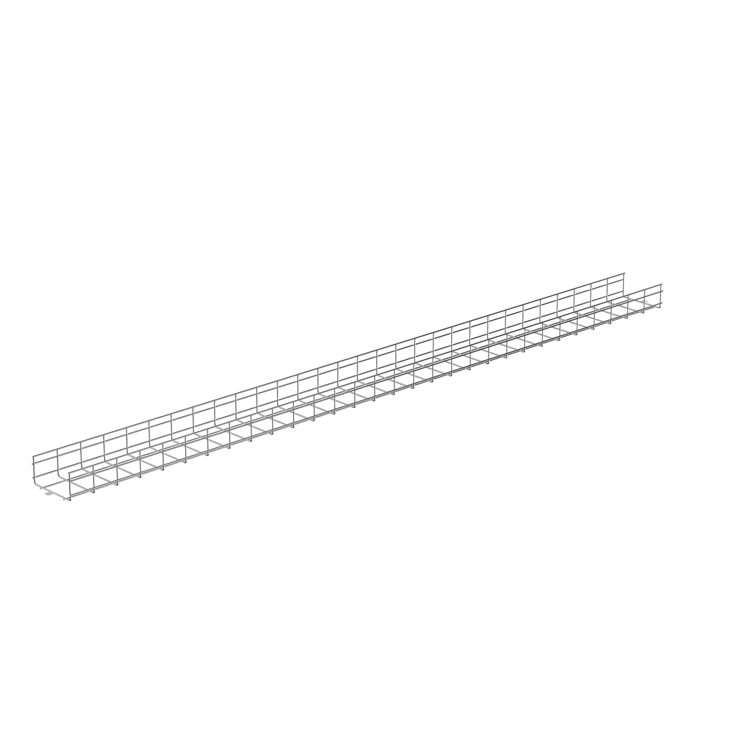 Kablo Sepeti 4" Y x 8" G, Elektro Çinko