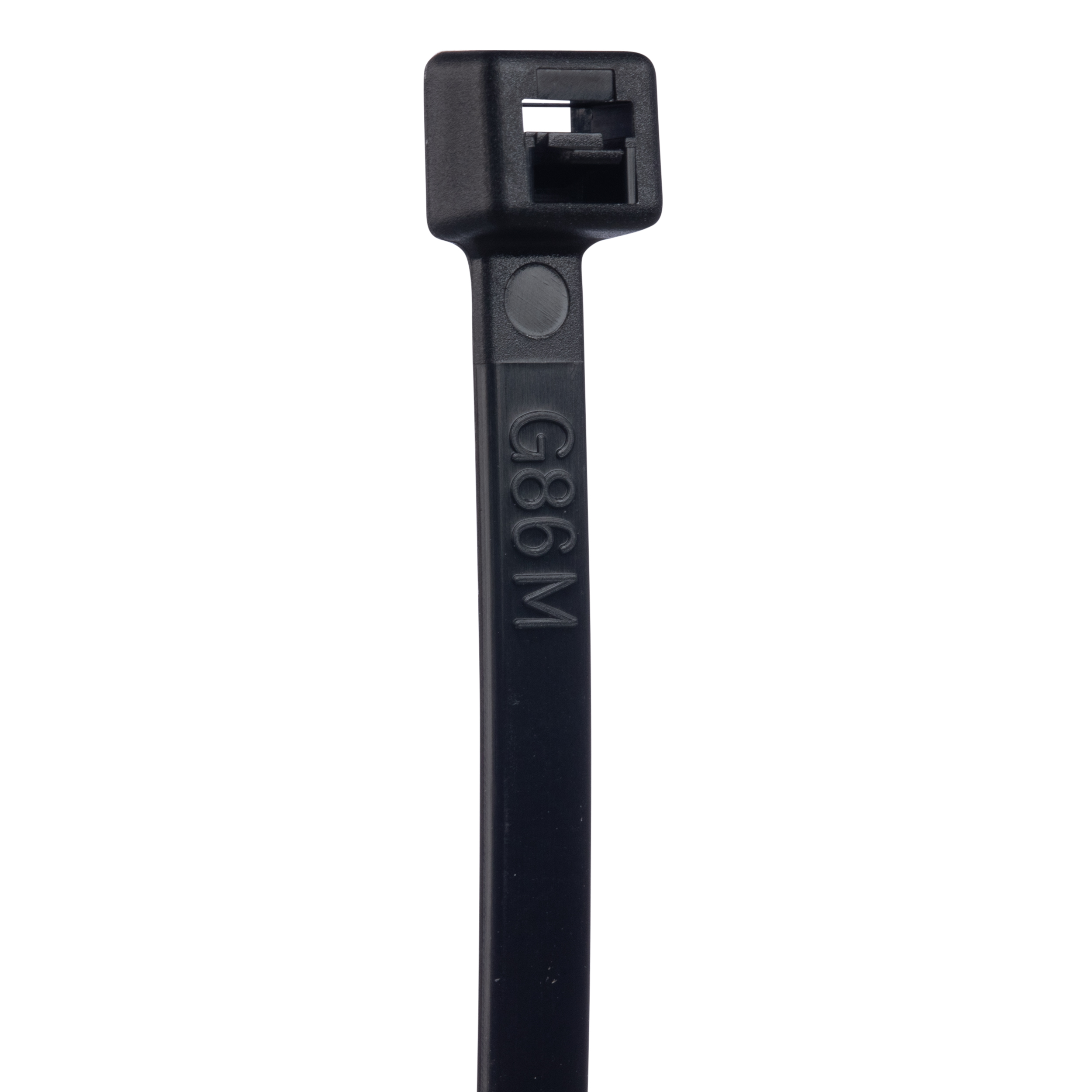 StrongHold™ Cable Tie, Releasable, 7.87L  (200mm), Standard, Weather Resistant, Black, Package 100