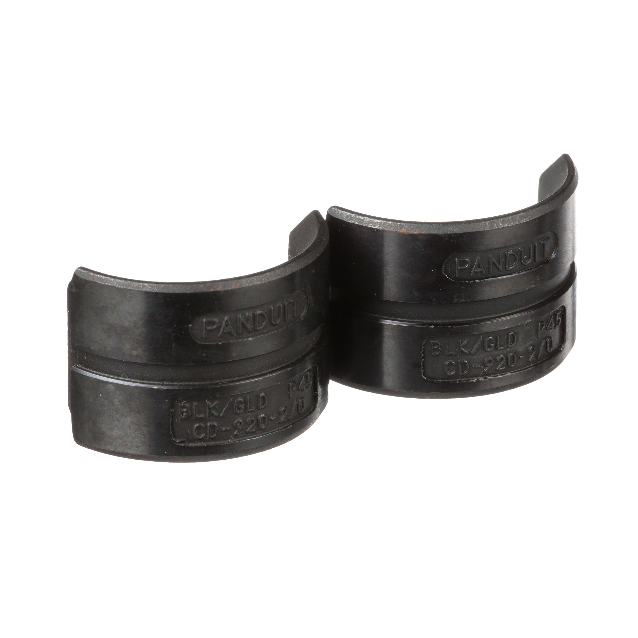 CD-920 Crimping Kalıpları, 2/0, Siyah Oksit, Çelik, Paket 1