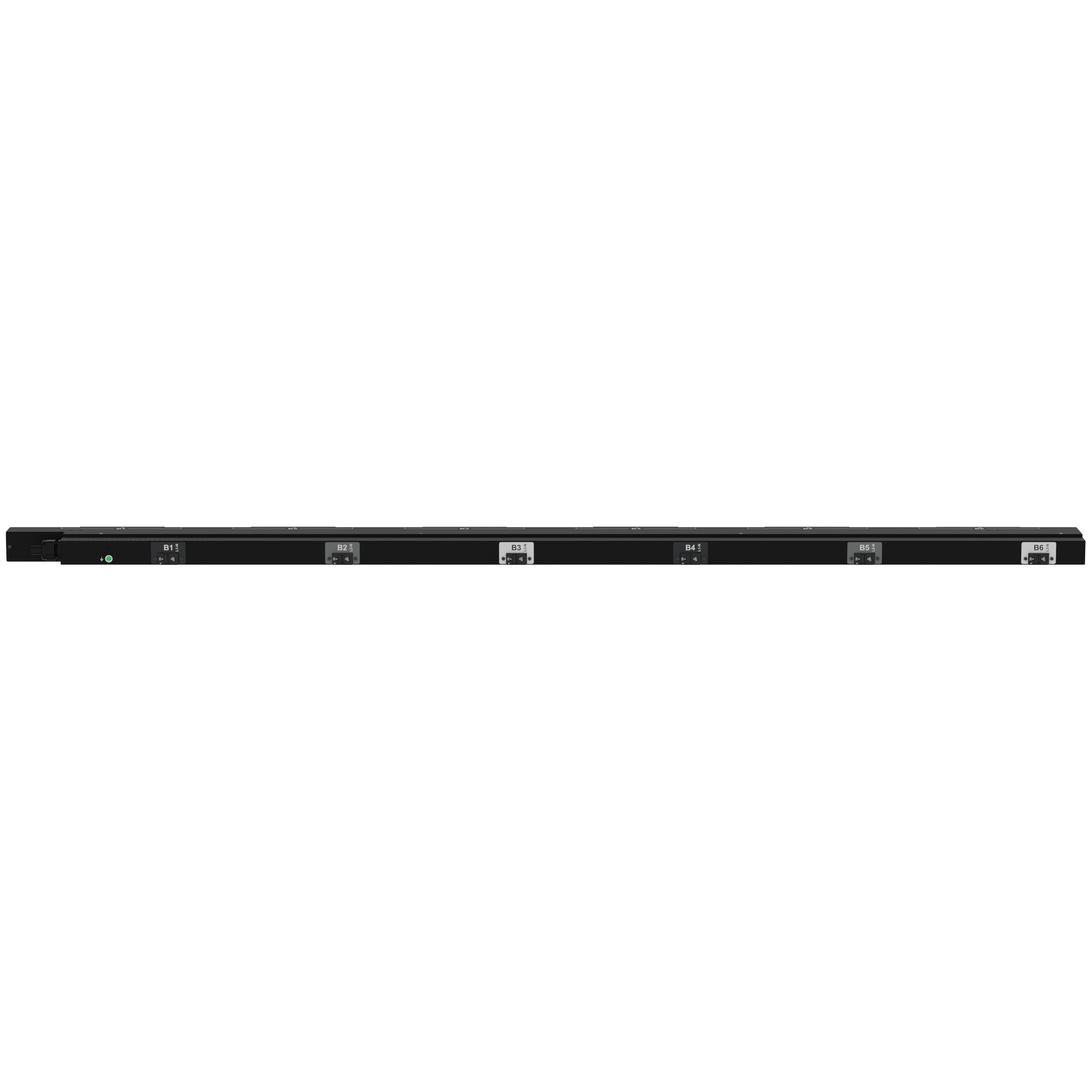 Basic PDU, 32AMP, 400V, (36)C13, (12)C19, IEC 60309 3P+N+E 6h 32A (IP44)