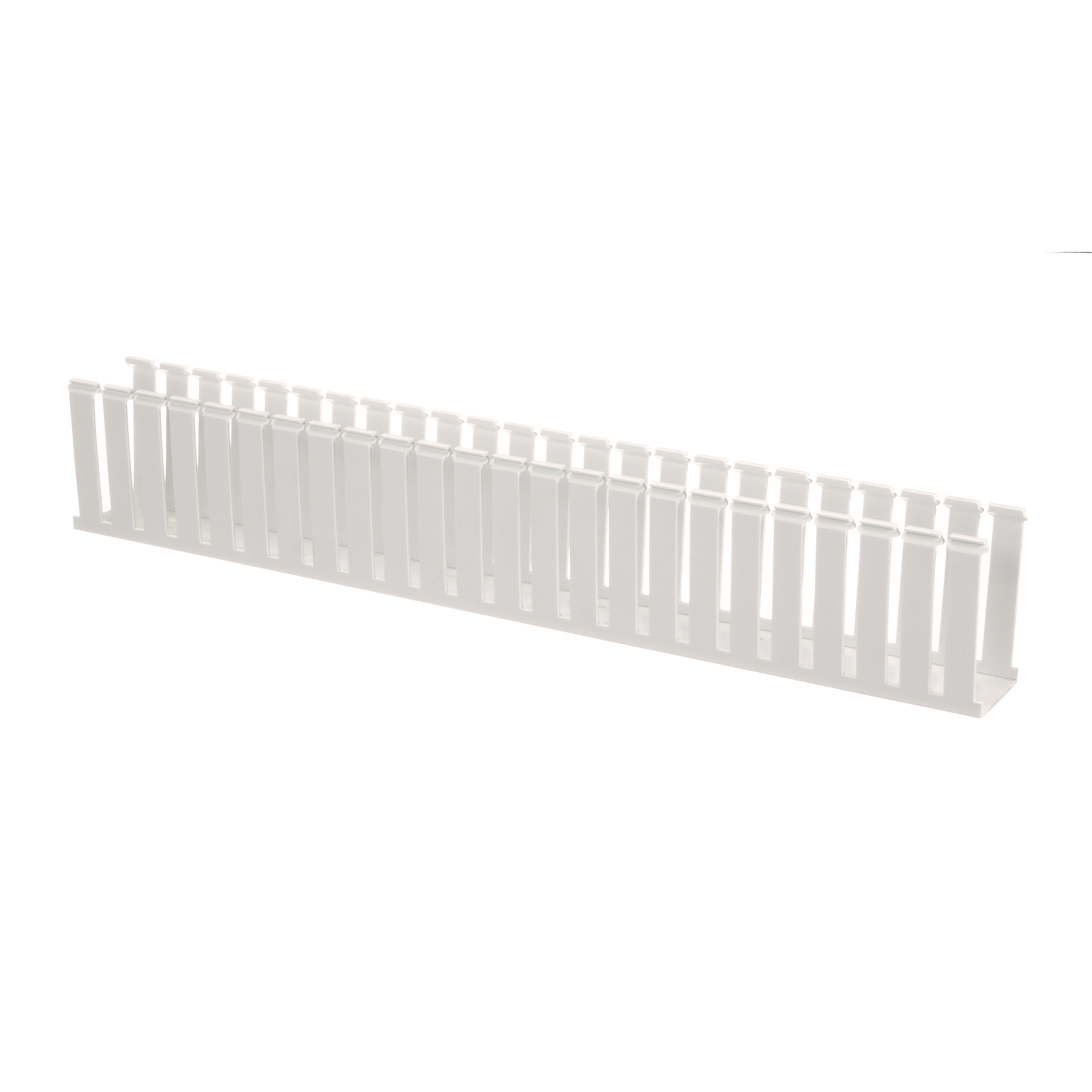 Goulotte de câblage type G PVC blanc 2x4pouces couvercle à ajouter Cdt.6pieds