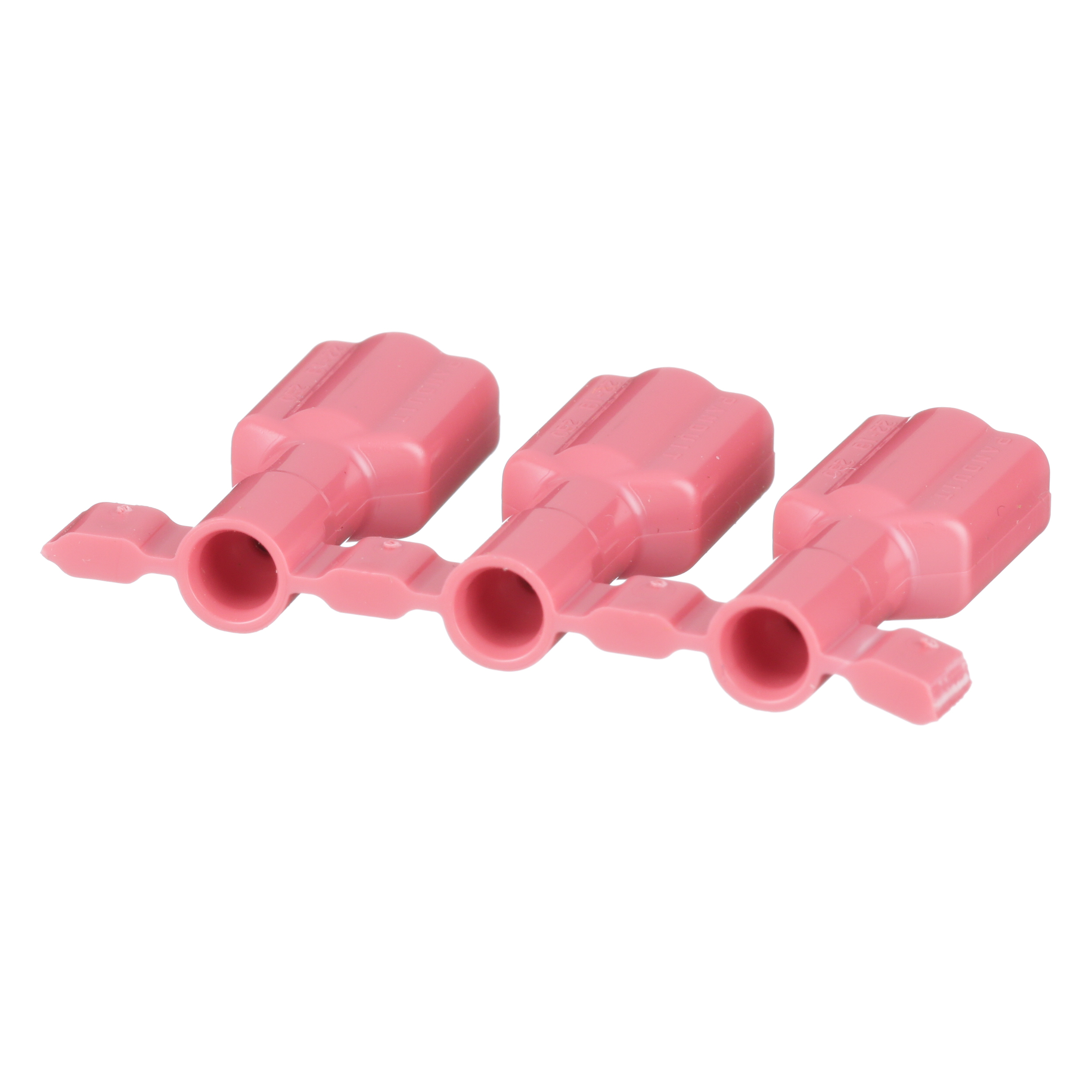 Disconnect, Red, Nylon, 0.5-1mm²Wire,6.3 x 0.8 mm Tab,PK3000