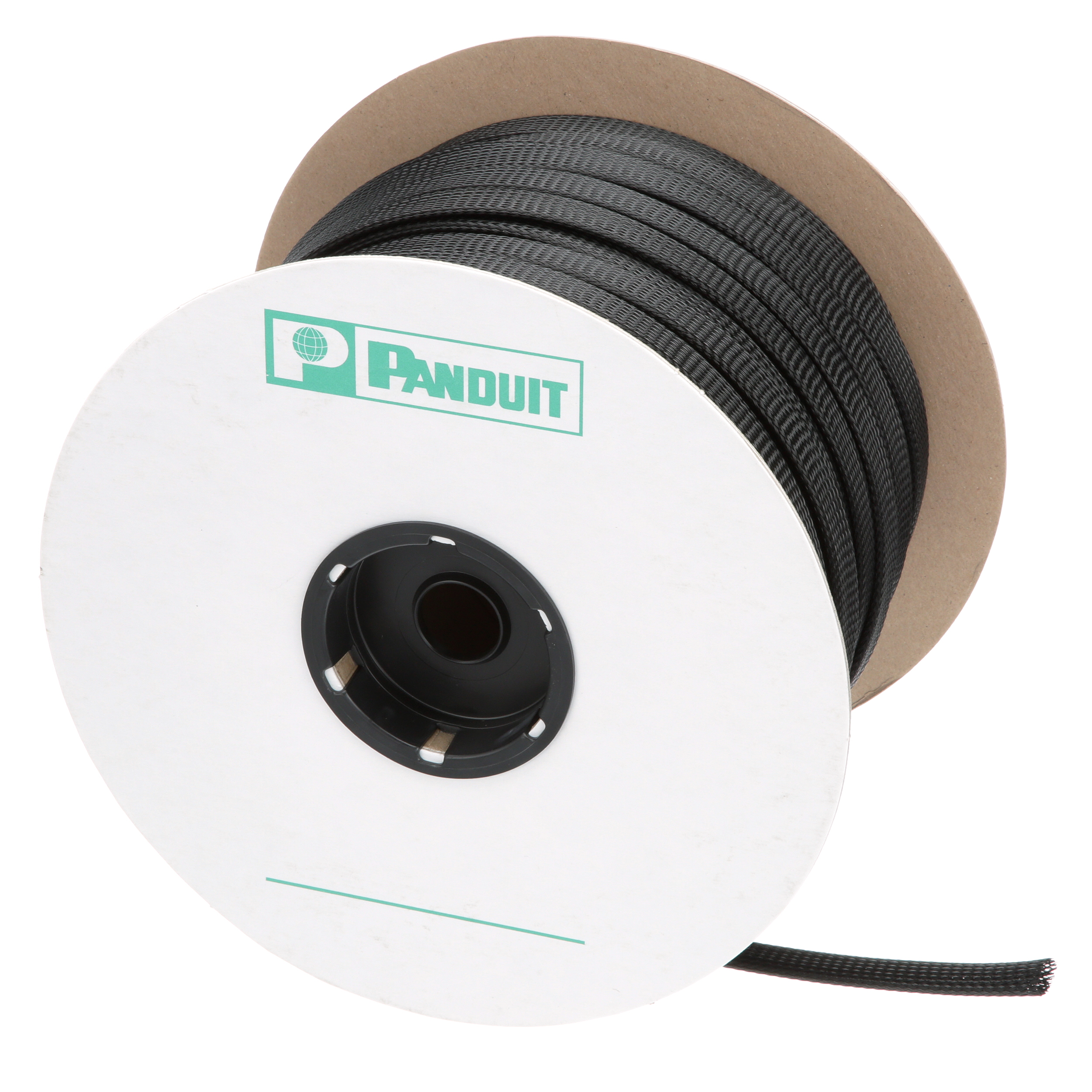 Örülmüş Kılıf, Siyah, PET, 19.1mm Nominal Çap, 152.4m, Paket 1