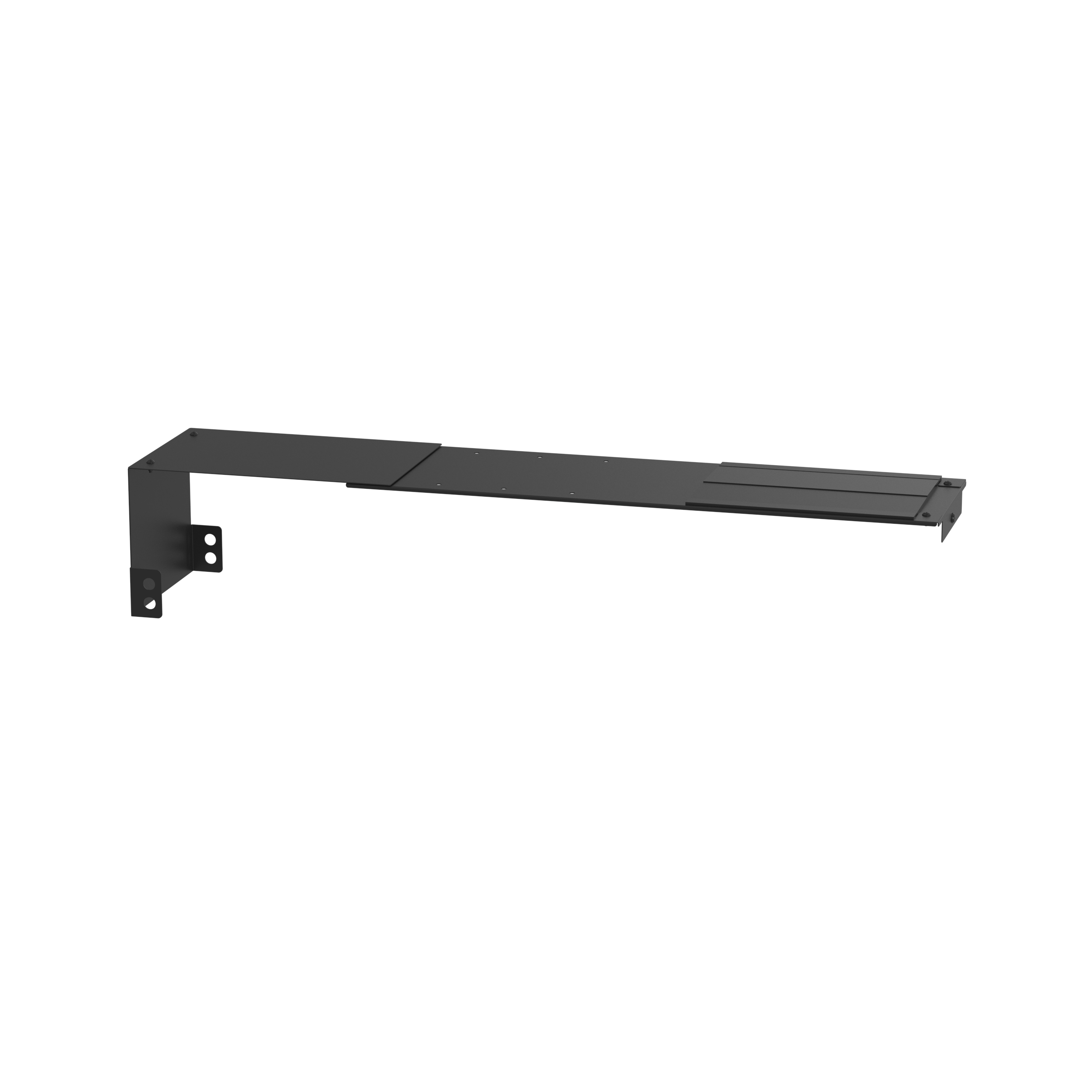 PR2V Üst Kapak 8" Genişlik Ayarlanabilir Derinlik 30" ila 36", Siyah