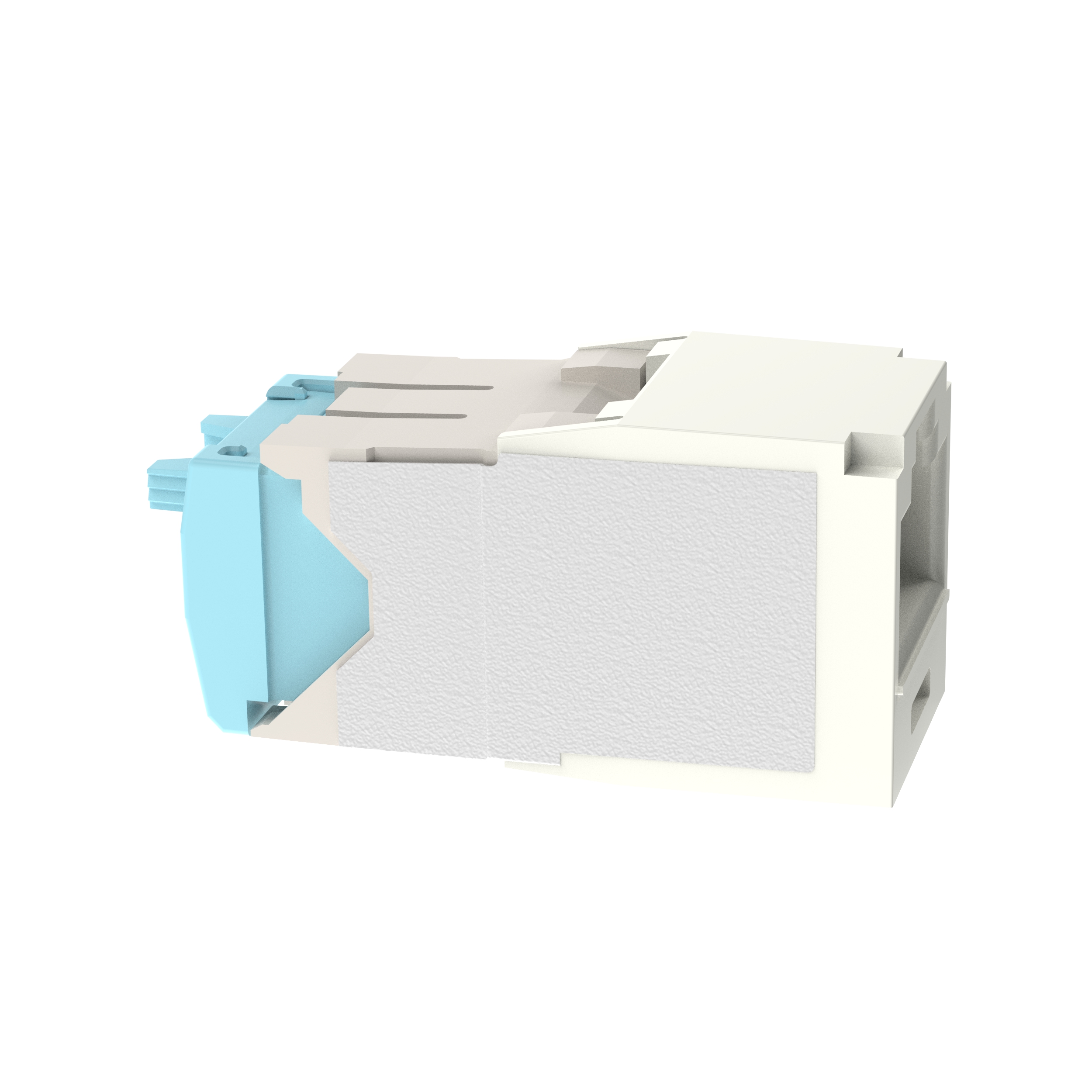 Mini-Com® UTP RJ45 Cat 6A TG Jack Modülü, IW