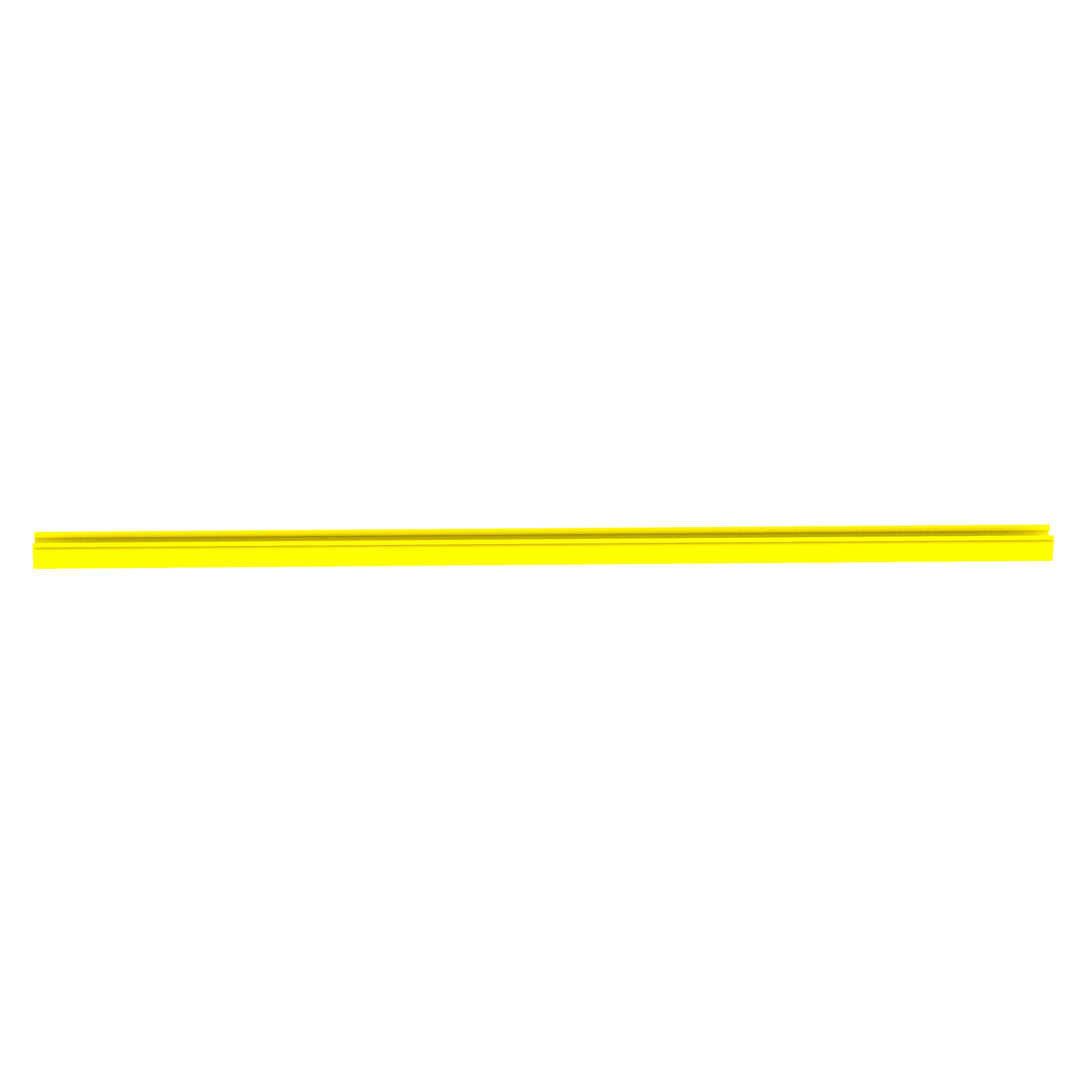 FiberRunner® Hinged Channel, 2x2, Yellow