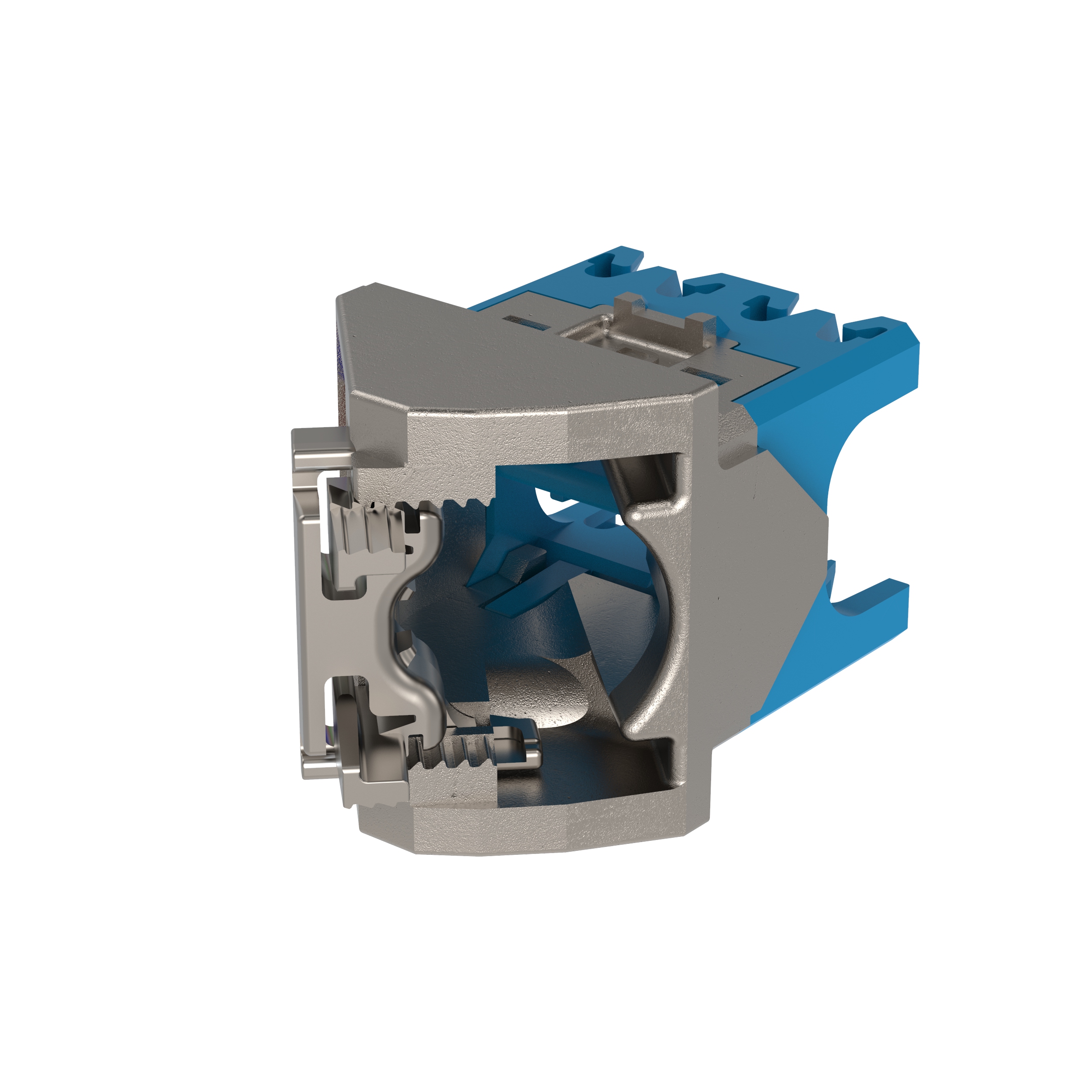 45° Angled Wire Cap for Cat 6A Shielded TG Jack