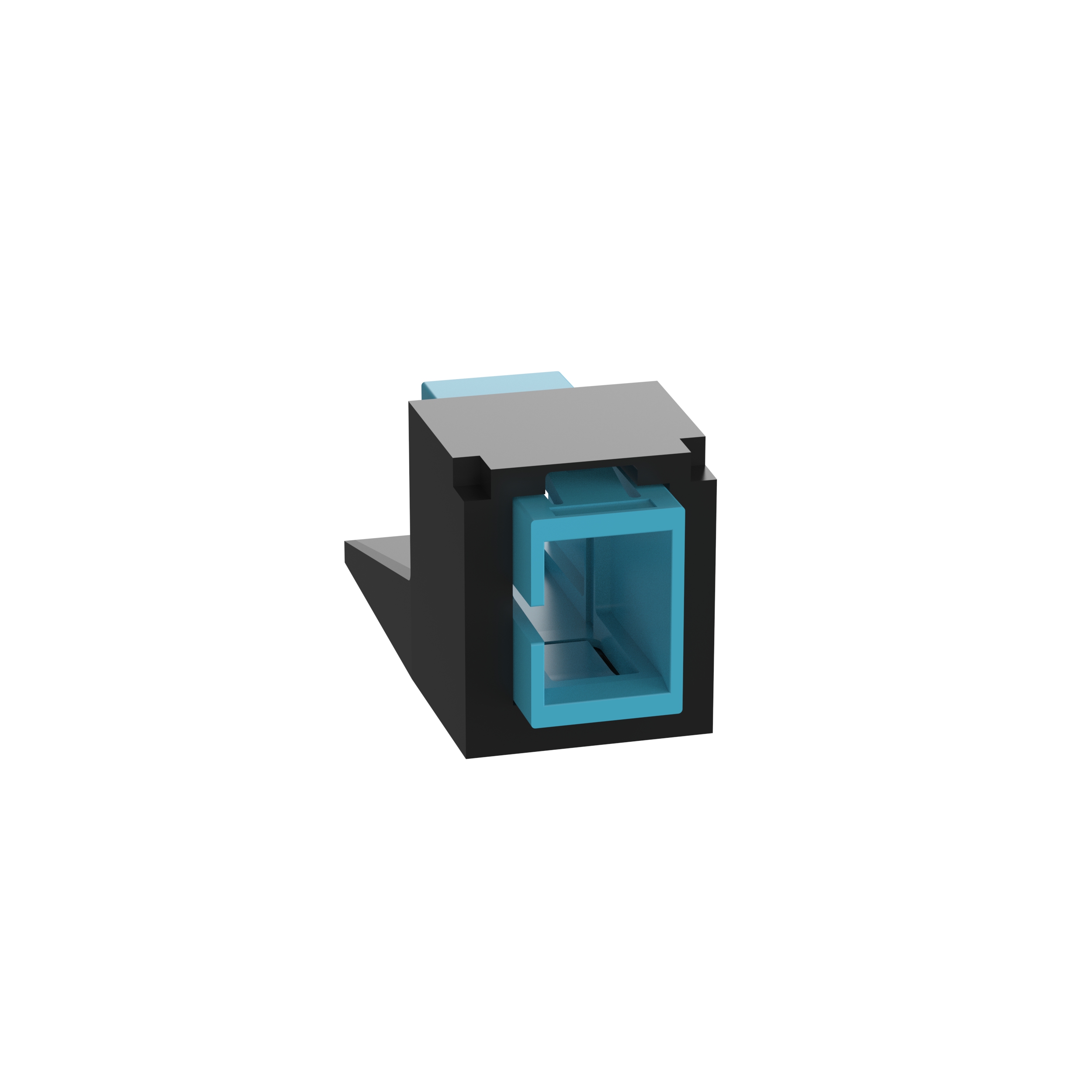 Mini-Com® Aqua SC, Çok Modlu Tek Lı, Siyah Modül
