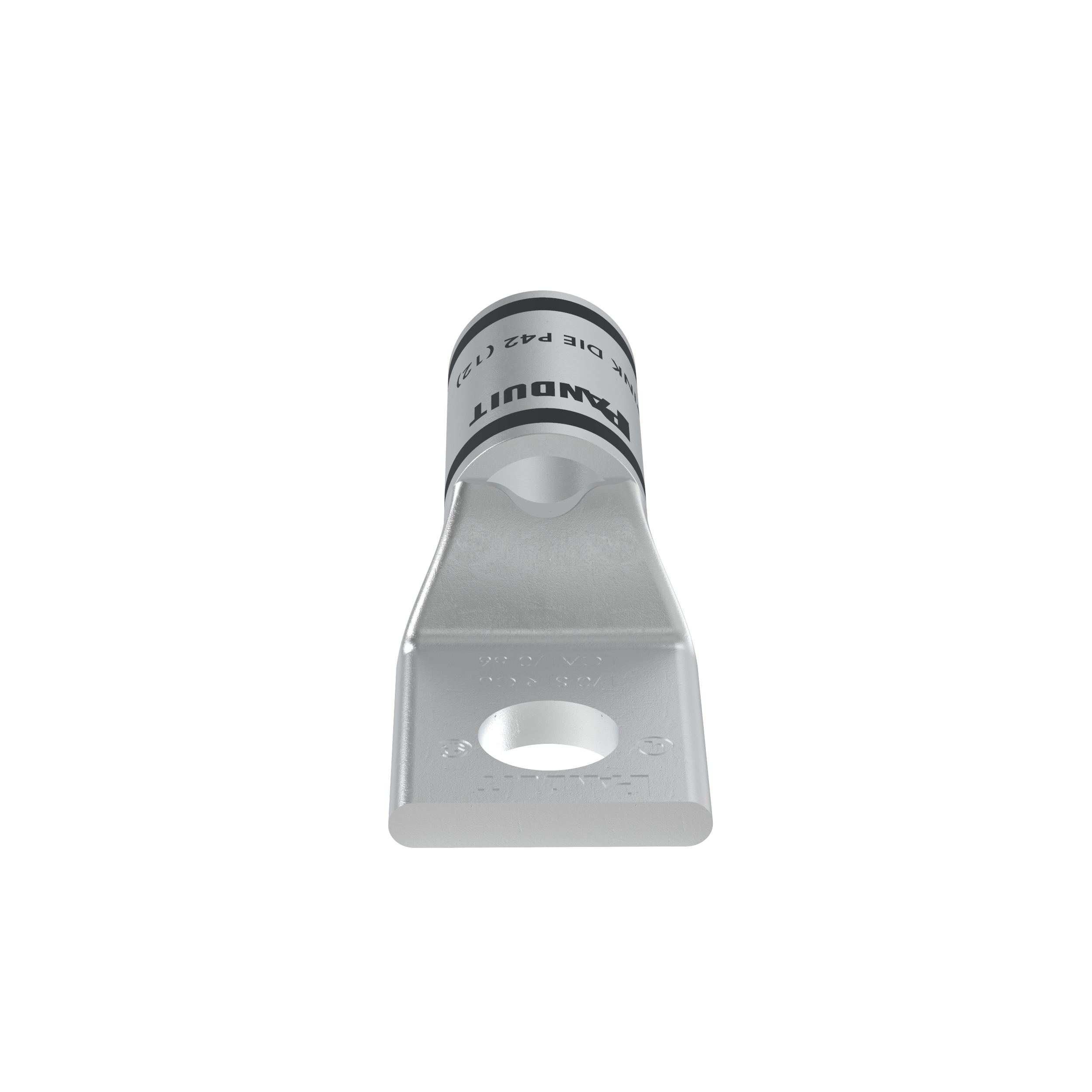 Bağlantı Muhafazası, 1/0, Kalay Kaplı Bakır, Düz, 7.9mm Çaplı Somun, 10'lu Paket