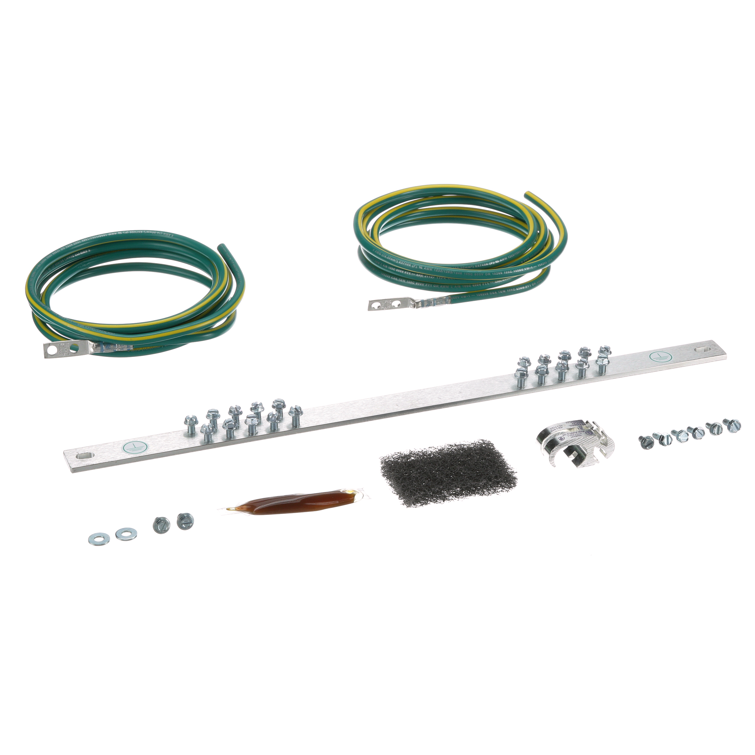 Busbar and Jumper Kit,Green/Yellow, PK1