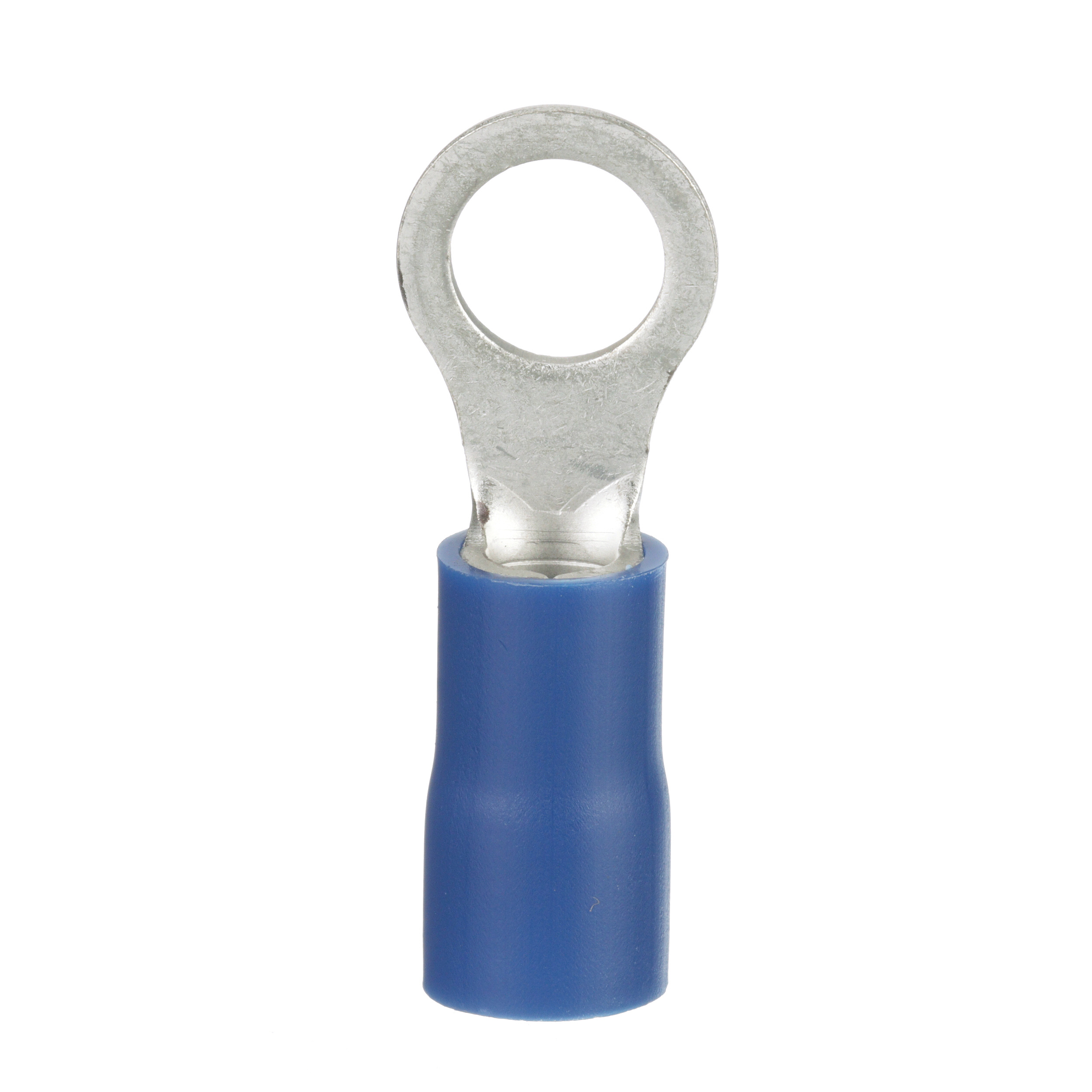 StrongHold™ Halkalı Terminal, vinil yalıtımlı, 6 AWG, 3/8 Stud Boyutu
