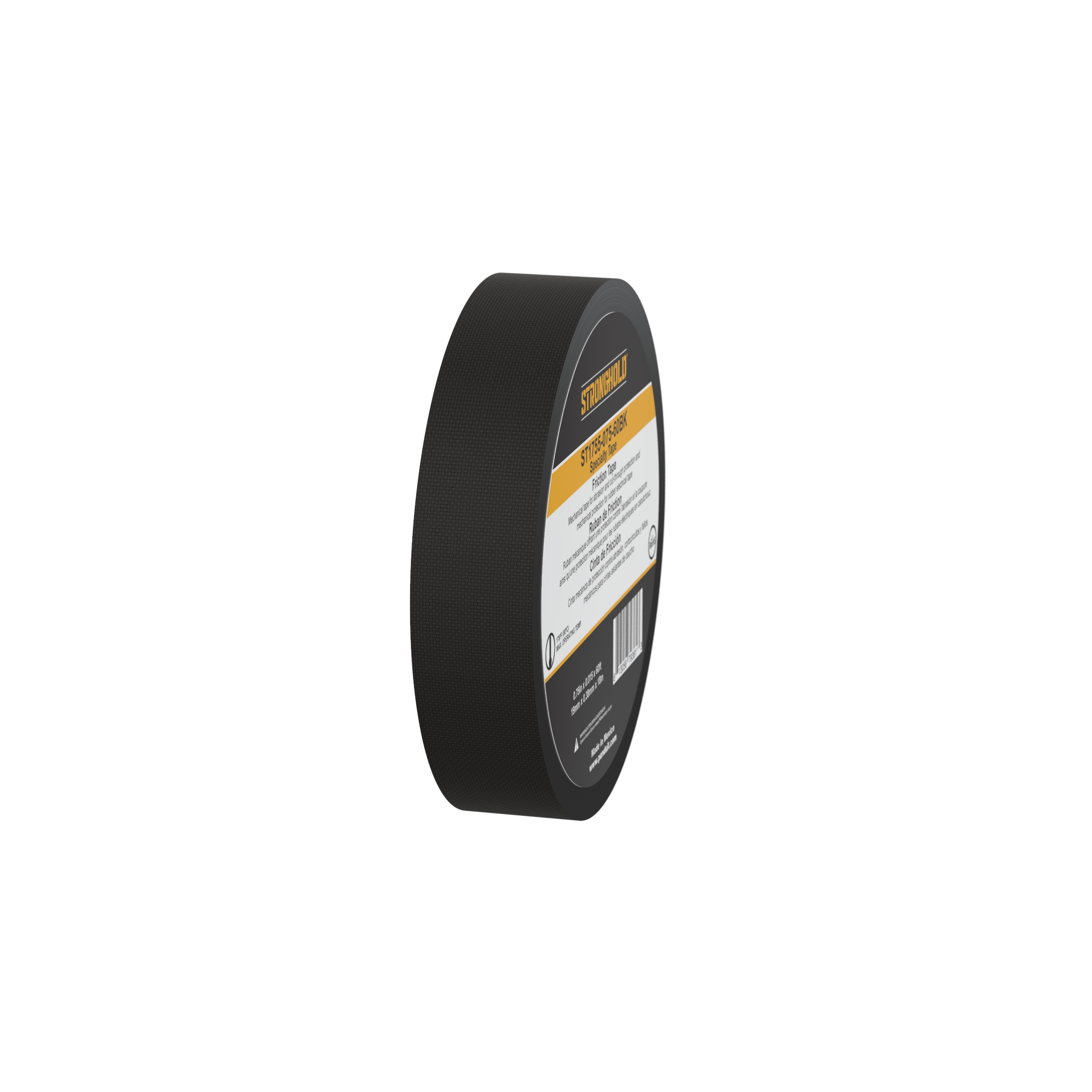 Specialty, Black, EPDM,Friction Tape, PK1