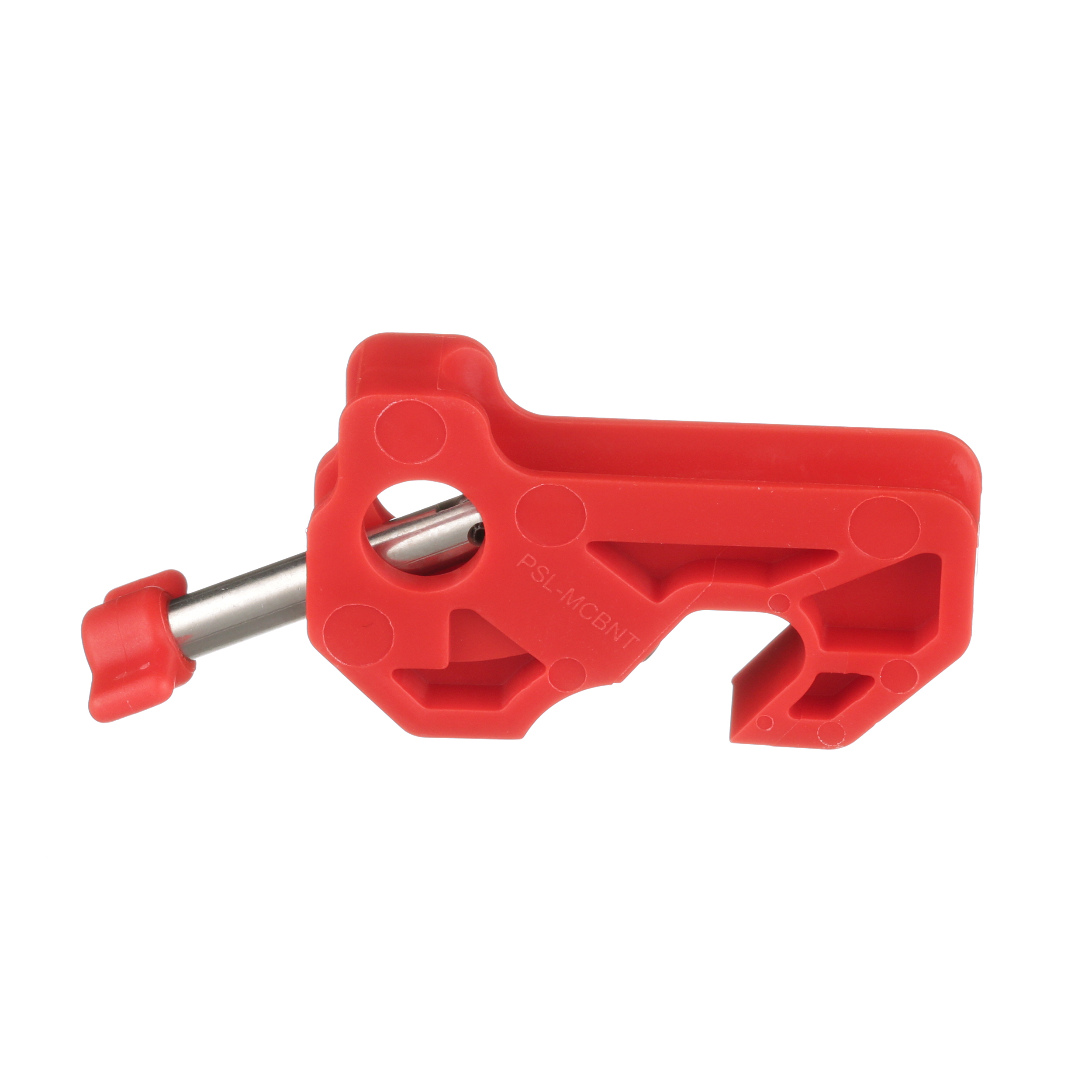 Devre Kesici Kilitleme, alet gerektirmez, Naylon, Kırmızı, 10.1x48.2mm, 1'li Paket
