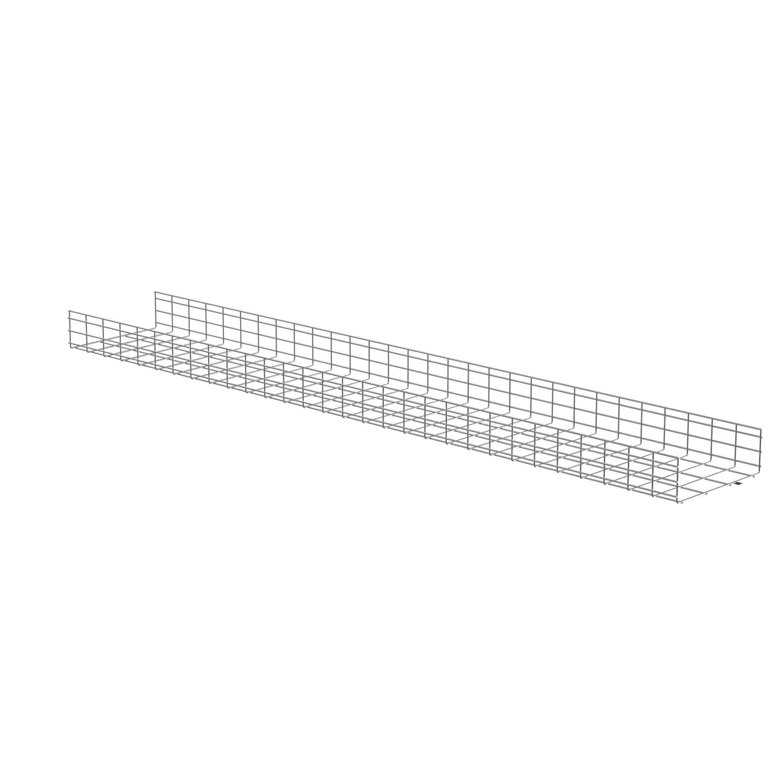 Kablo Sepeti 6" Y x 18" G, Elektro Çinko