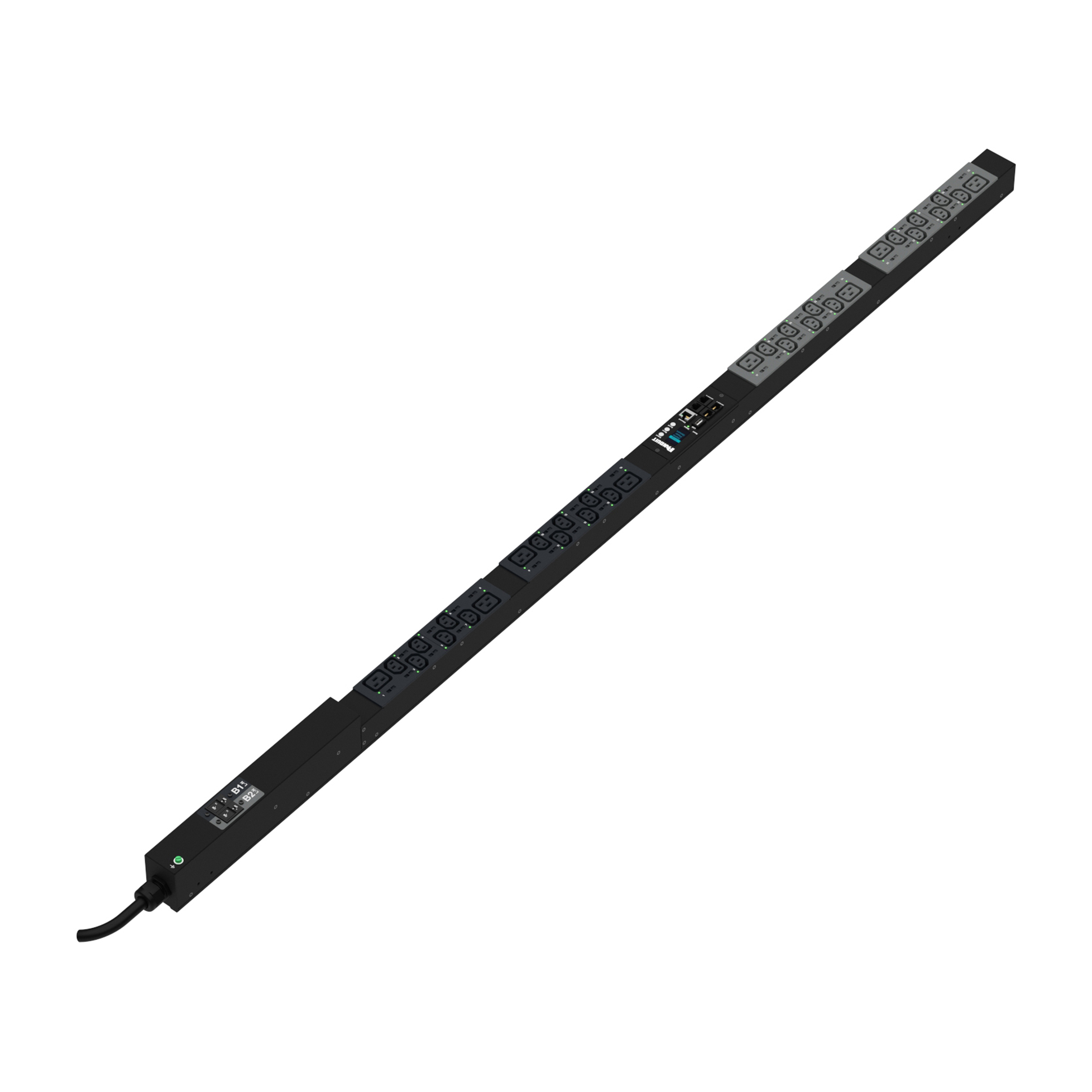 MSPO PDU, 32 Amper, 230 Volt, (24)C13, (8)C19, (IP44)
