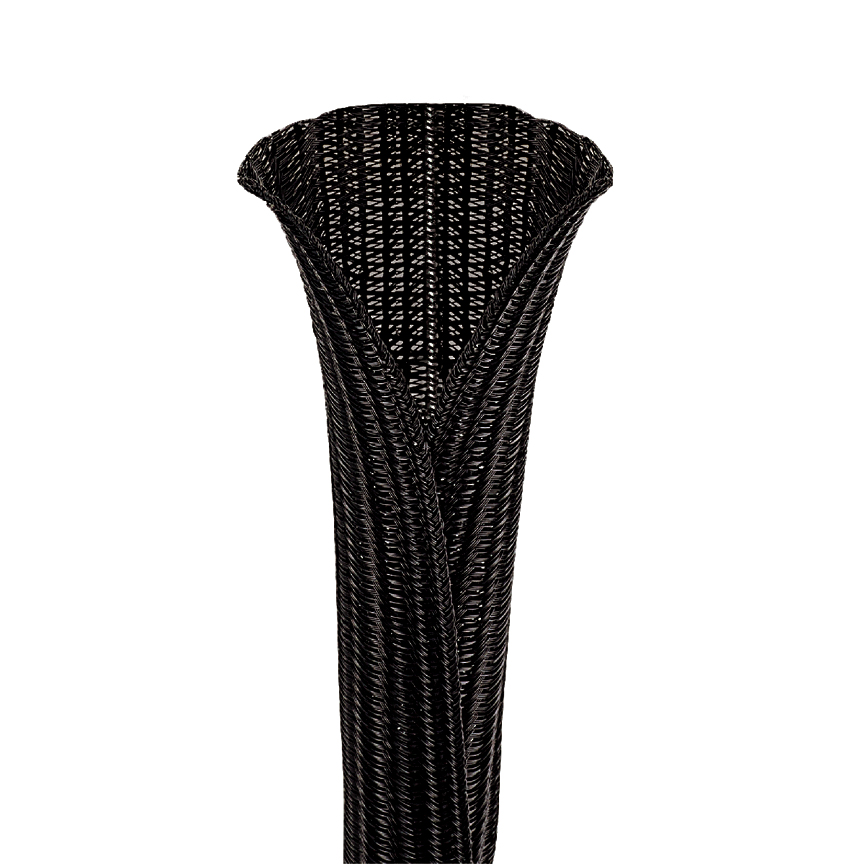 Yarık Kılıf, Siyah, PET, 31.8mm Nominal Çap, Paket 1