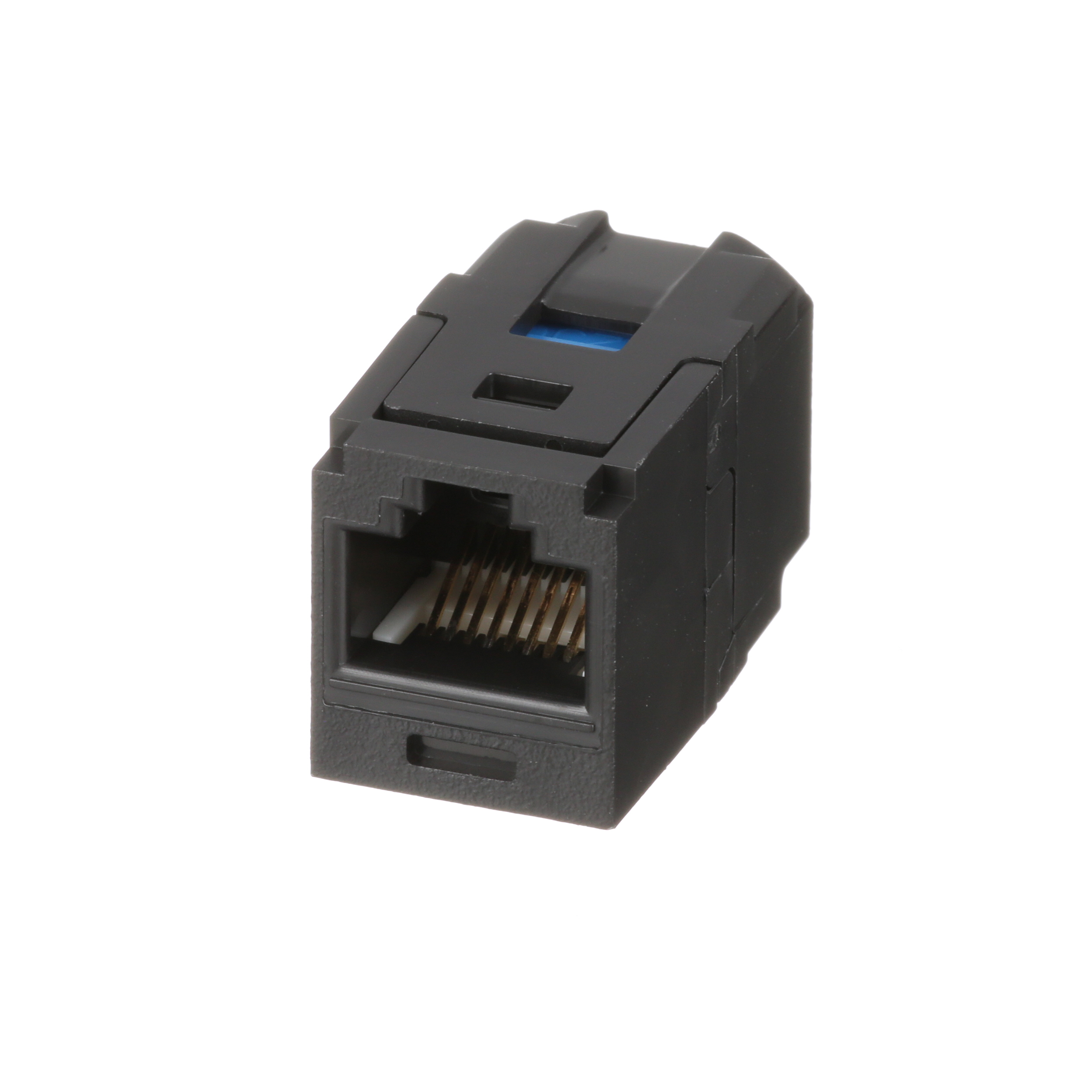 Mini-Com® Cat 5e UTP RJ45 Bağlantı Modülü, Siyah