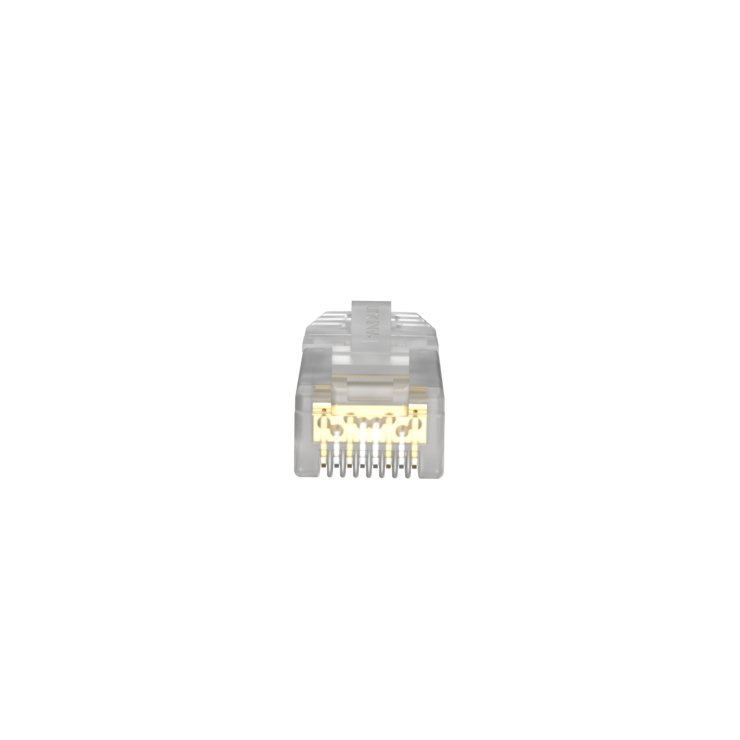 RJ45 Modular Plug, Category 6A, 26 AWG, 100 Pack