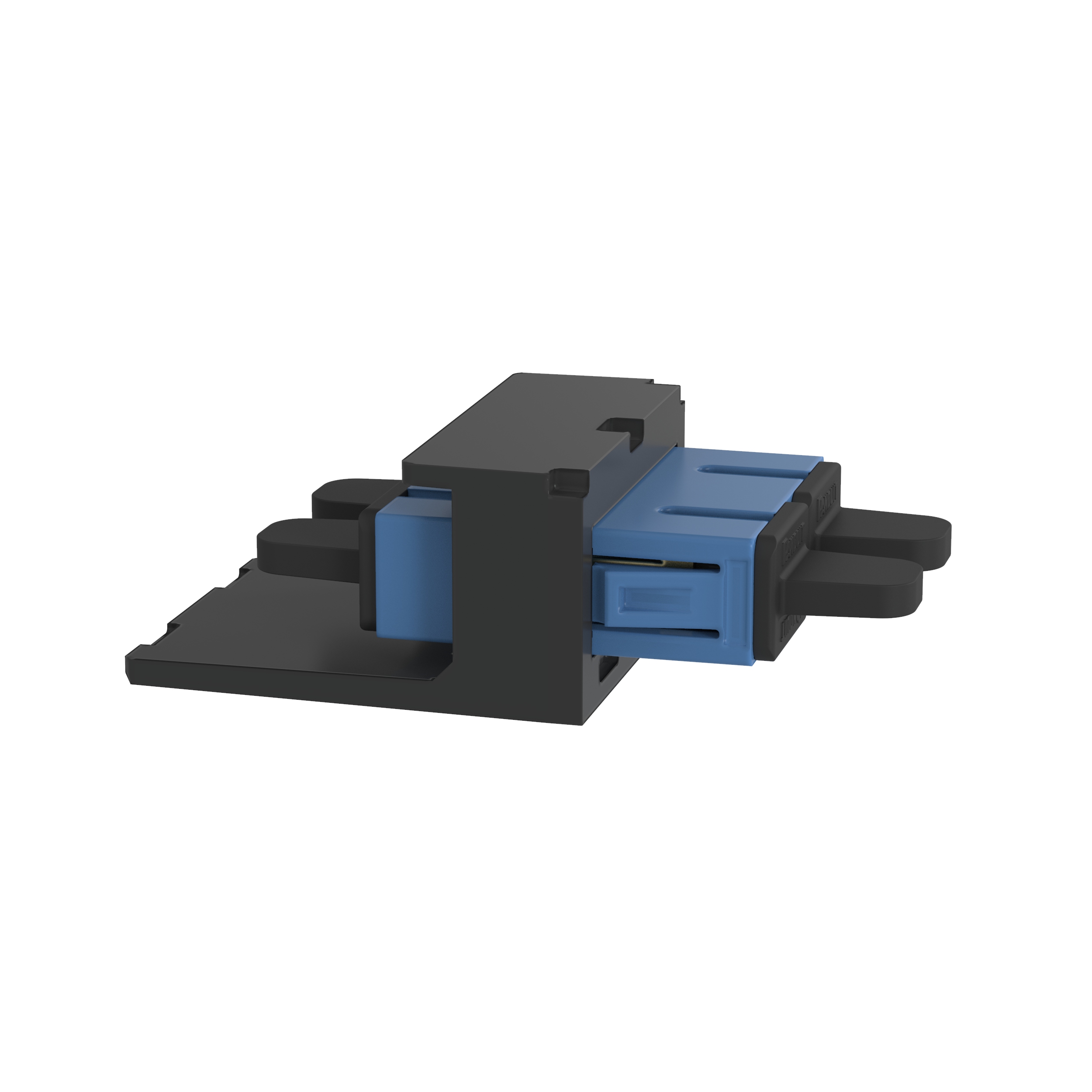 Mini-Com® Blue SC, Tek Modlu Çift Yönlü, Siyah Modül