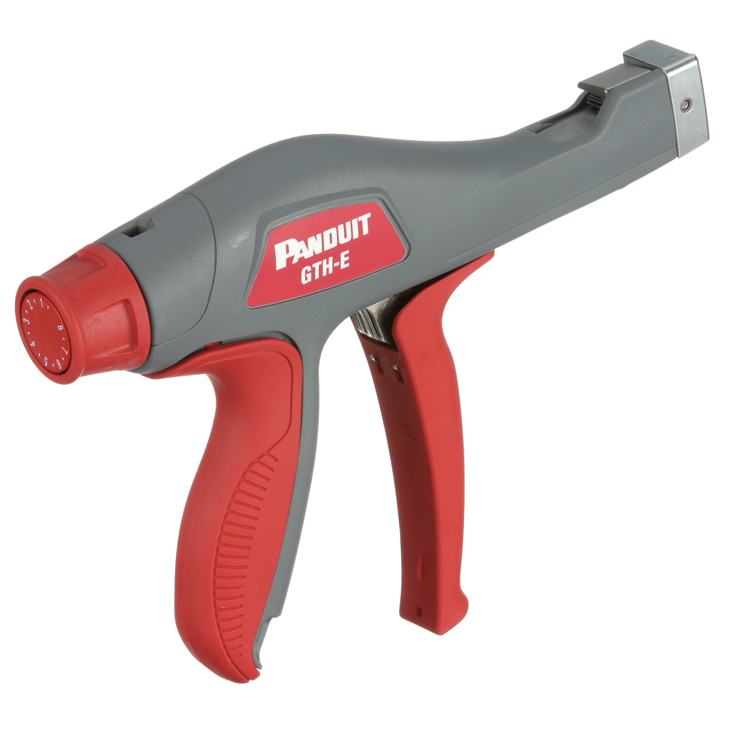 Cable Tie Hand Tool, Dark Gray, Red, 198.1x32.5mm, PK1