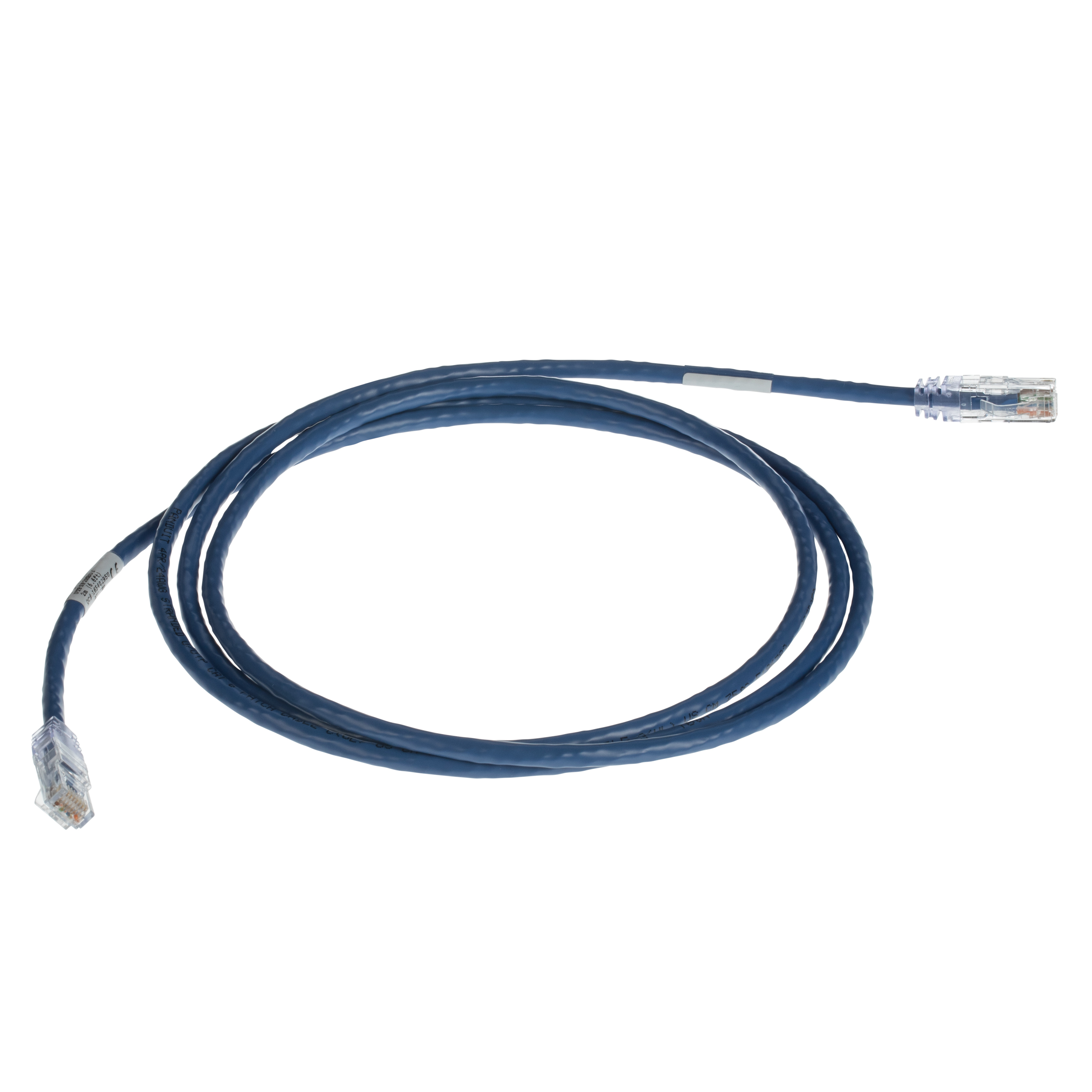 Cat 6 24 AWG UTP Bakır Yama Kablosu, 2m, Mavi