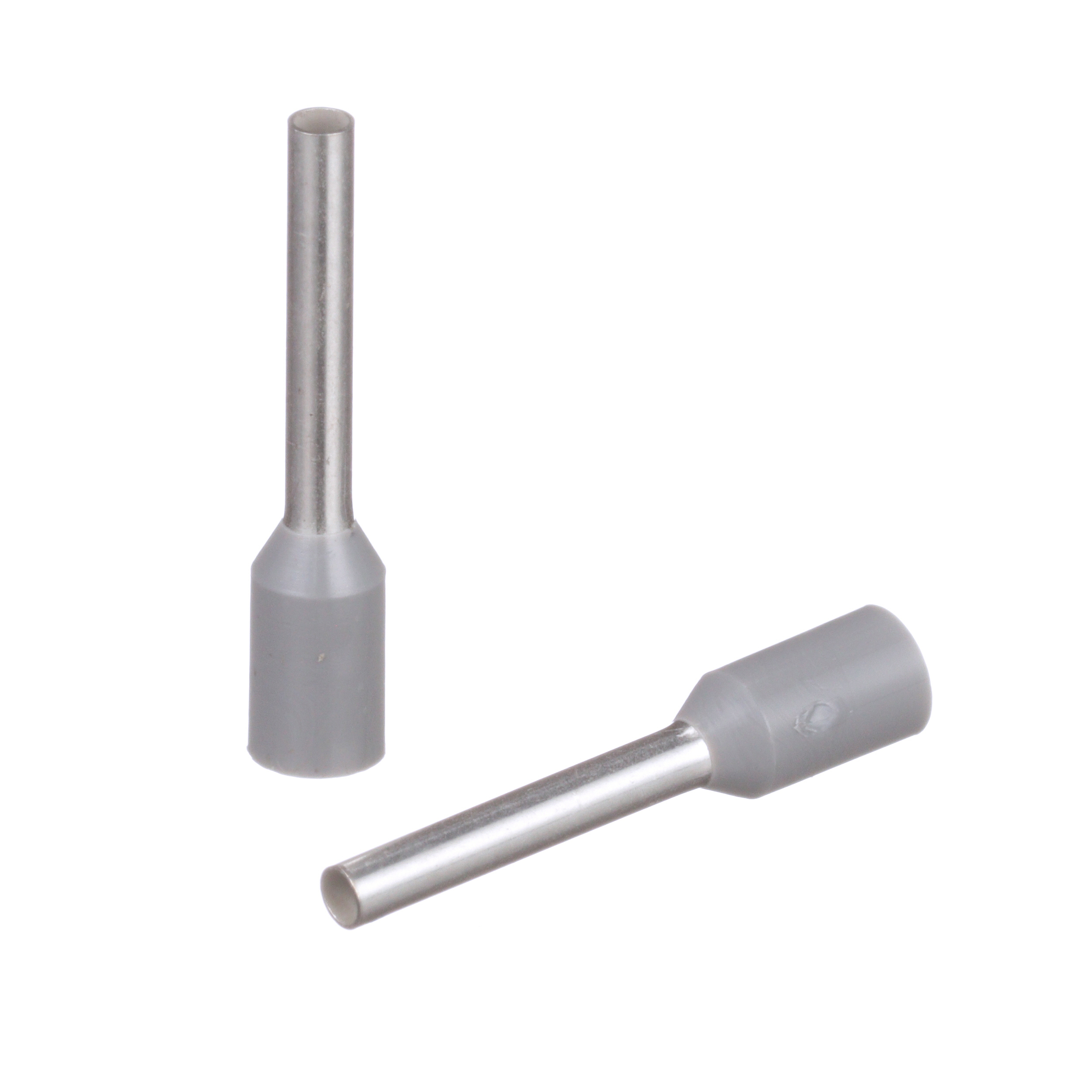 Tek tel sıyırıcı, Gri, 0.75mm² Tel, 10mm Pin Uzunluğu, 500'lü Paket