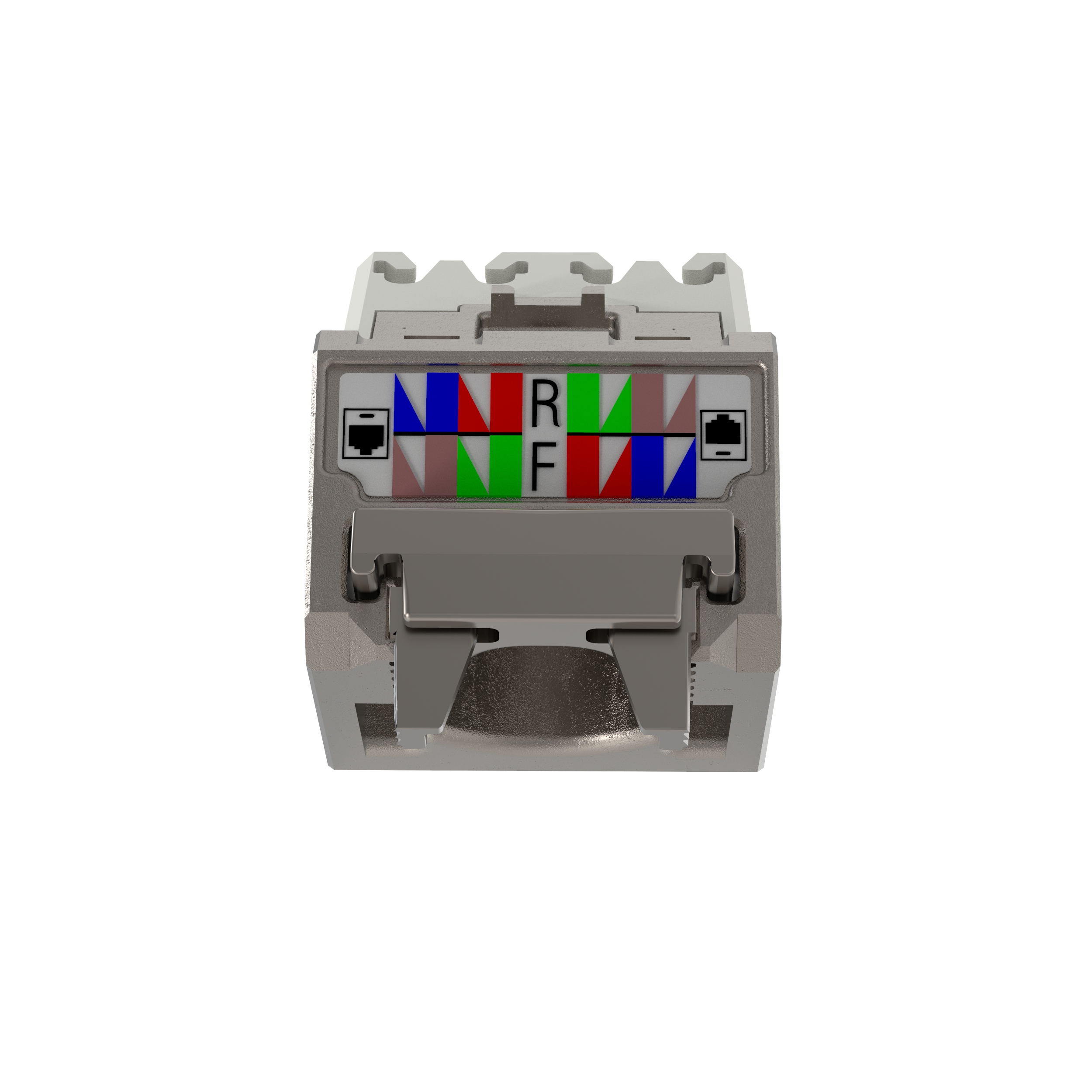 45° Angled Wire Cap for Cat 6 Shielded TG Jack