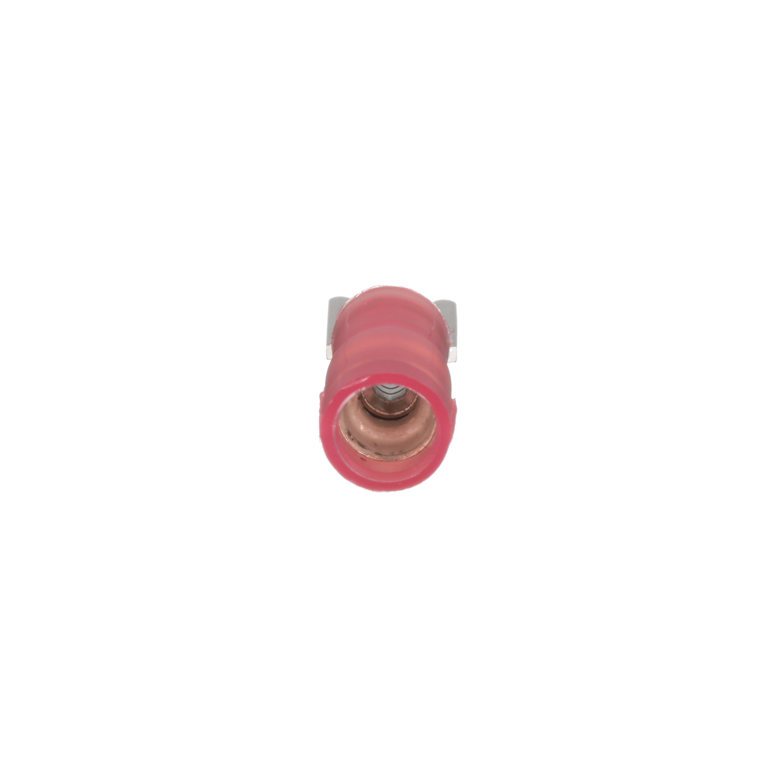 Çatal Terminal, Kırmızı, Naylon, 3.2mm Çap, 0.5-1mm² Kablo, 100'lü Paket