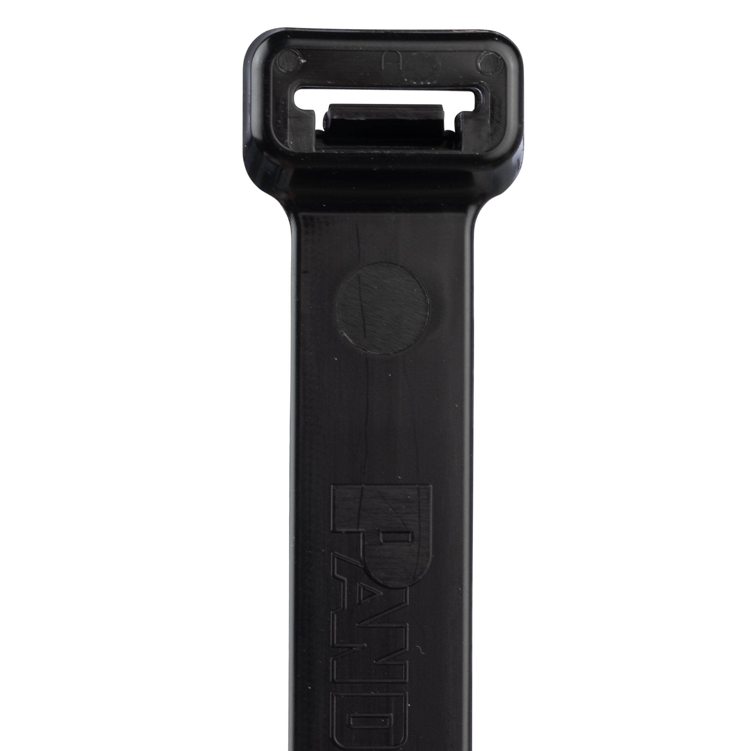PLWS4EH-TL350 Wide Strap Tie, Blk, High Heat UV PA6.6, 15.1"L, PK250